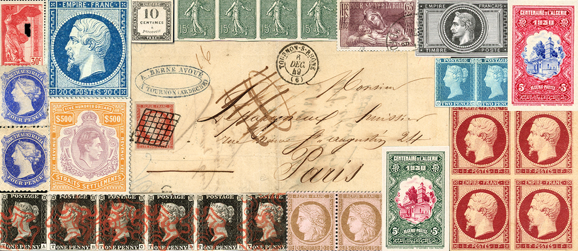 Timbres et Cartes Postales | Hôtel Des Ventes De Monte-Carlo