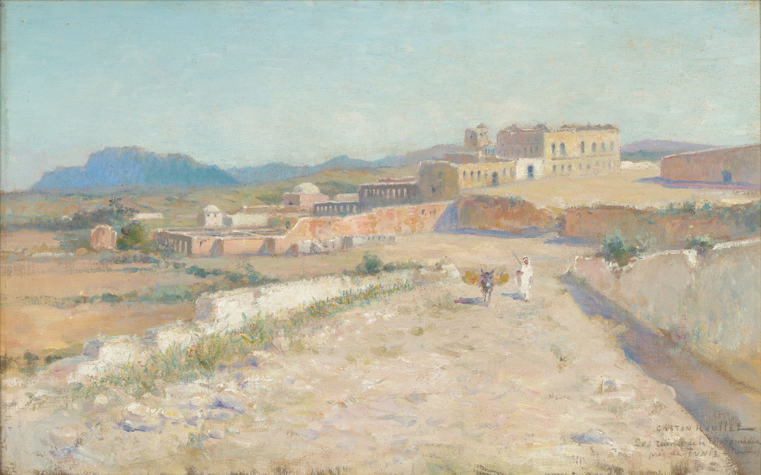 ALFRED DE DREUX (1810 - 1860) Cheval harnaché Dessin et gouache Encadrement d’époque:  | H&ocirc;tel Des Ventes de Monte-Carlo