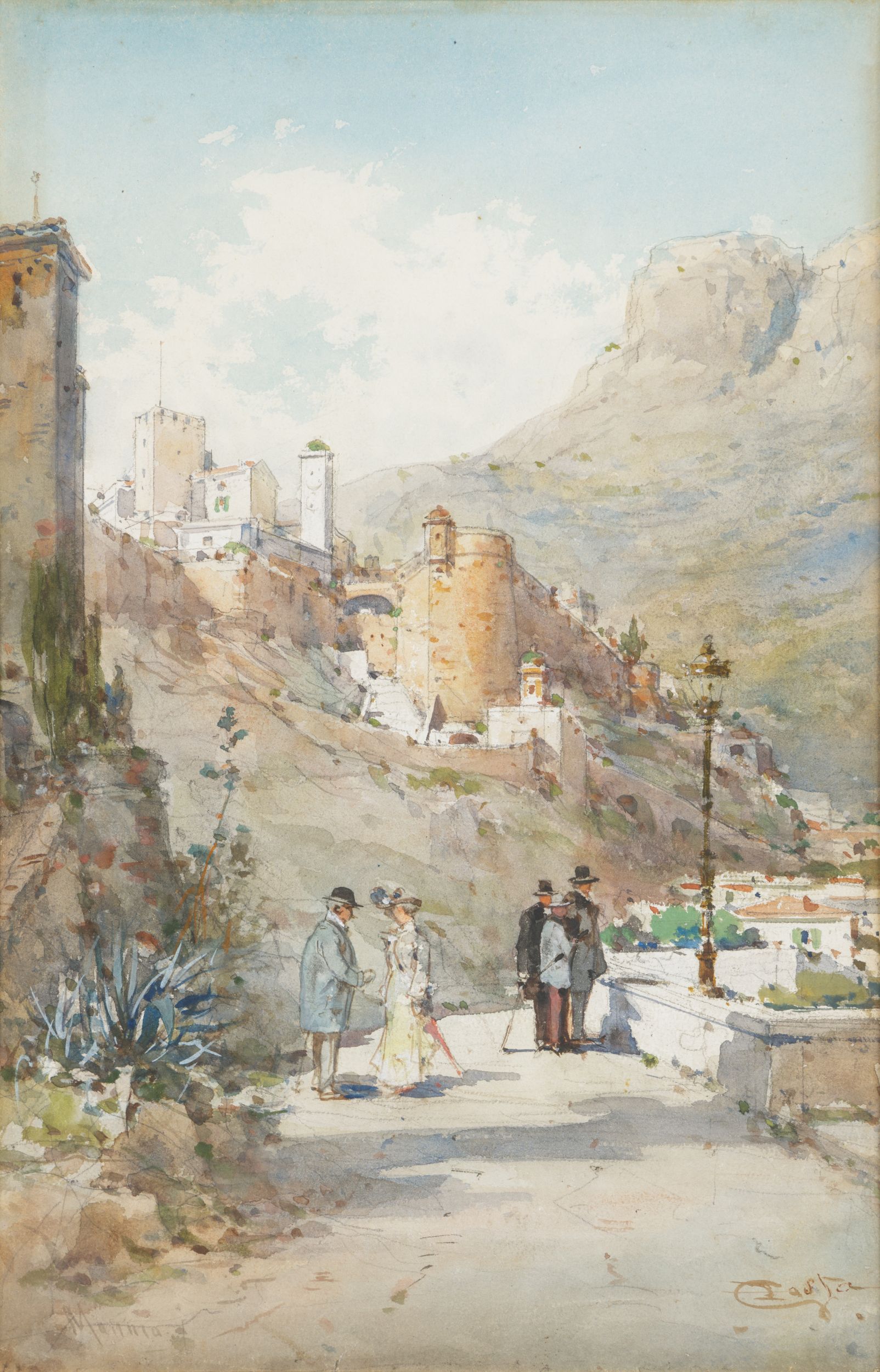 ALFRED DE DREUX (1810 - 1860) Cheval harnaché Dessin et gouache Encadrement d’époque:  | H&ocirc;tel Des Ventes de Monte-Carlo