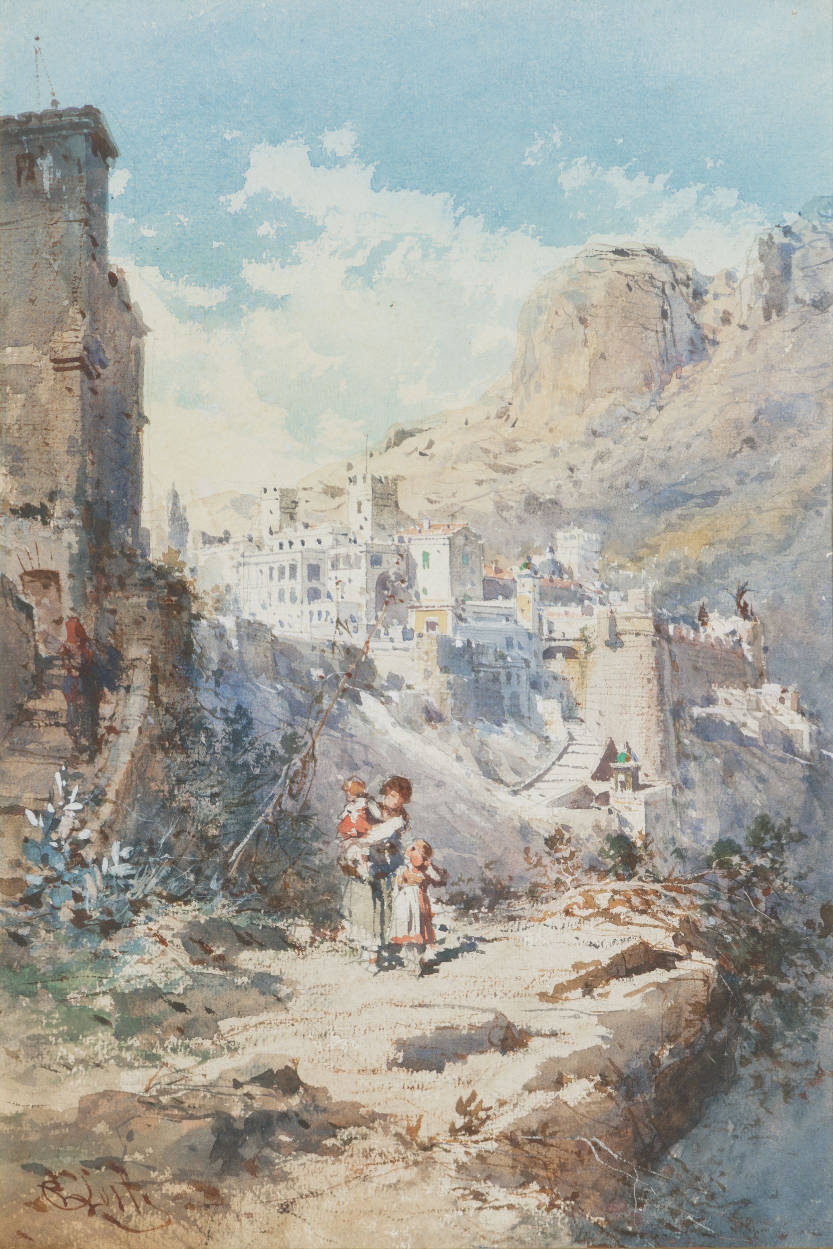 ALFRED DE DREUX (1810 - 1860) Cheval harnaché Dessin et gouache Encadrement d’époque:  | H&ocirc;tel Des Ventes de Monte-Carlo