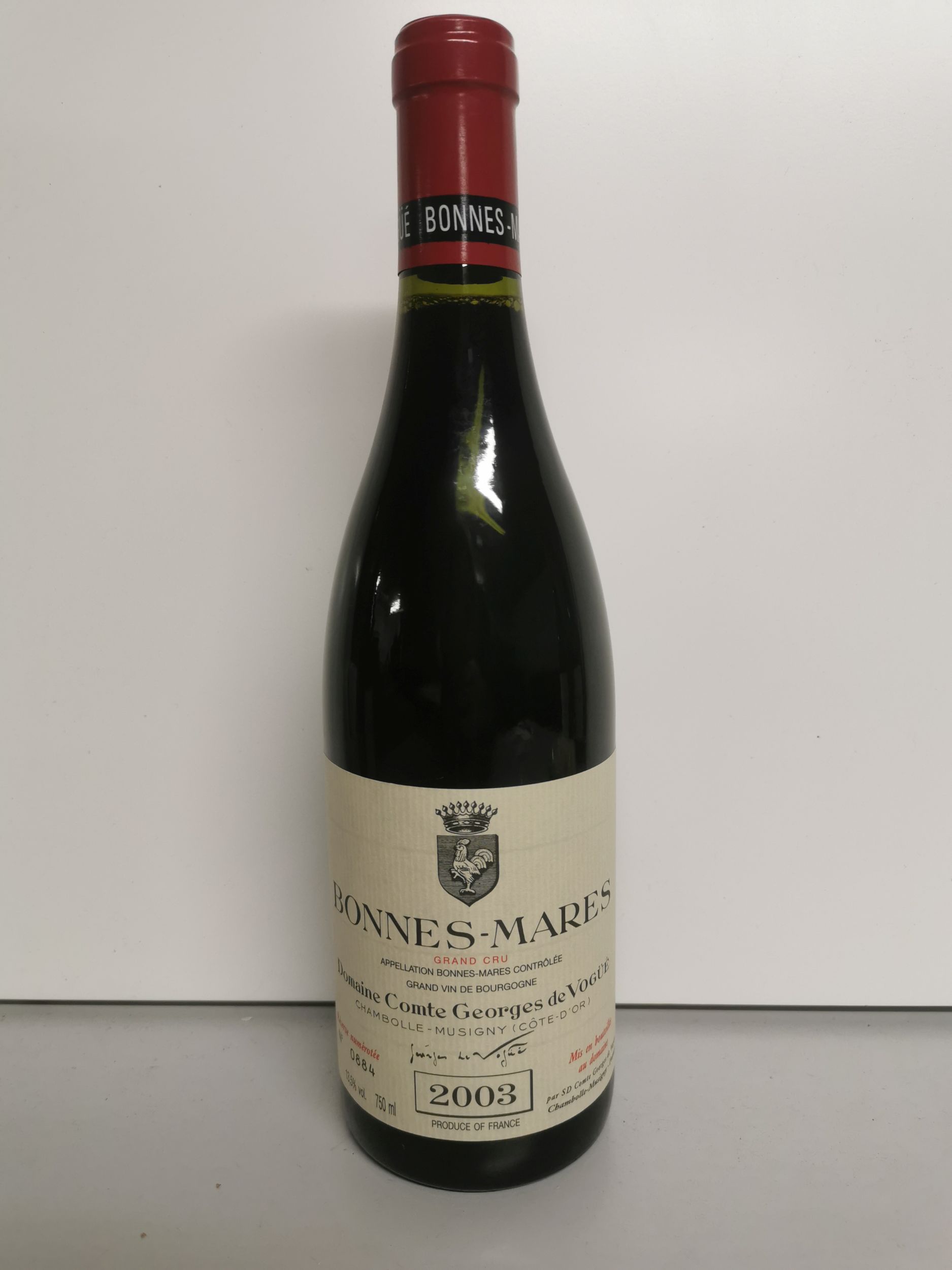 3 bouteilles  POMMARD :  | H&ocirc;tel Des Ventes de Monte-Carlo