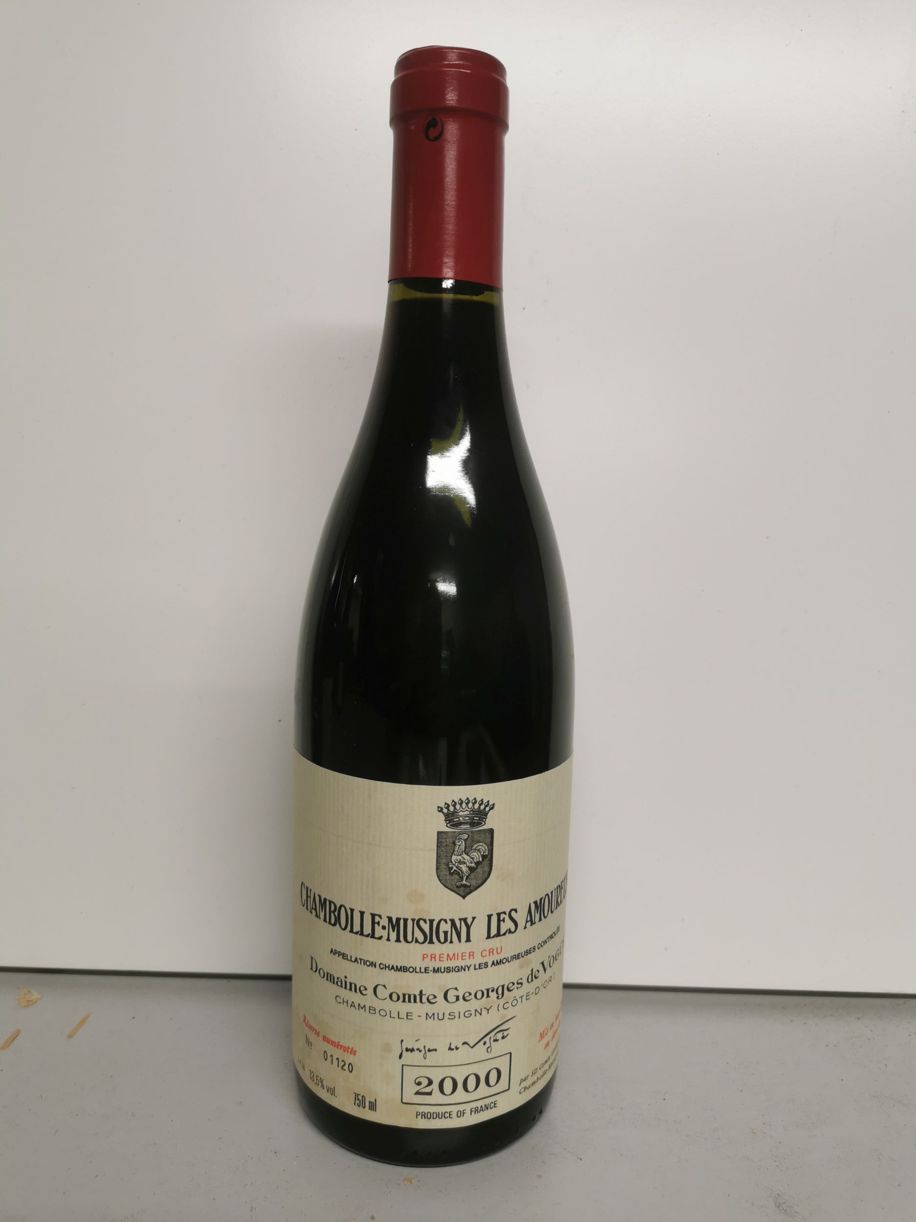 3 bouteilles  POMMARD :  | H&ocirc;tel Des Ventes de Monte-Carlo