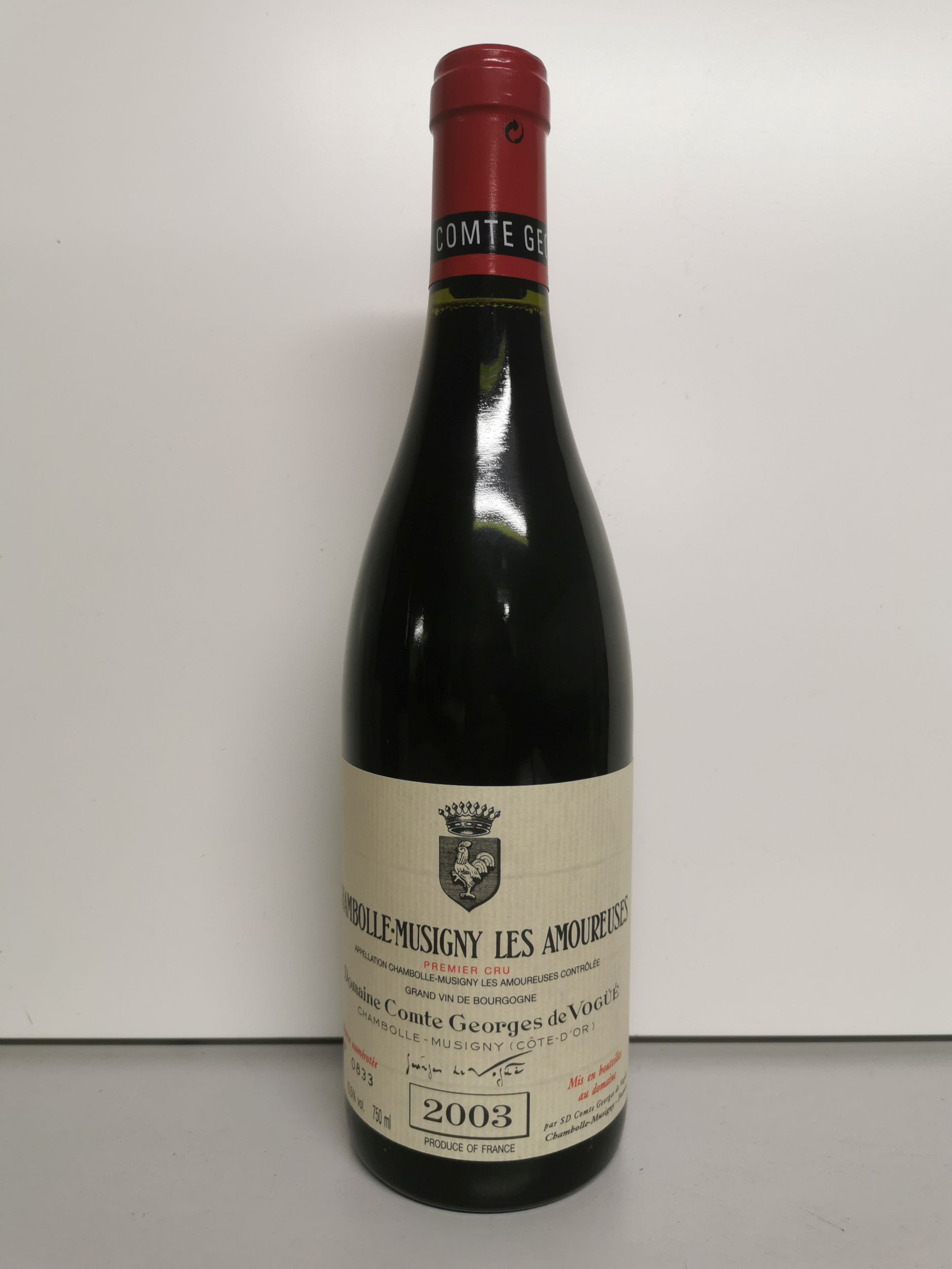 3 bouteilles  POMMARD :  | H&ocirc;tel Des Ventes de Monte-Carlo
