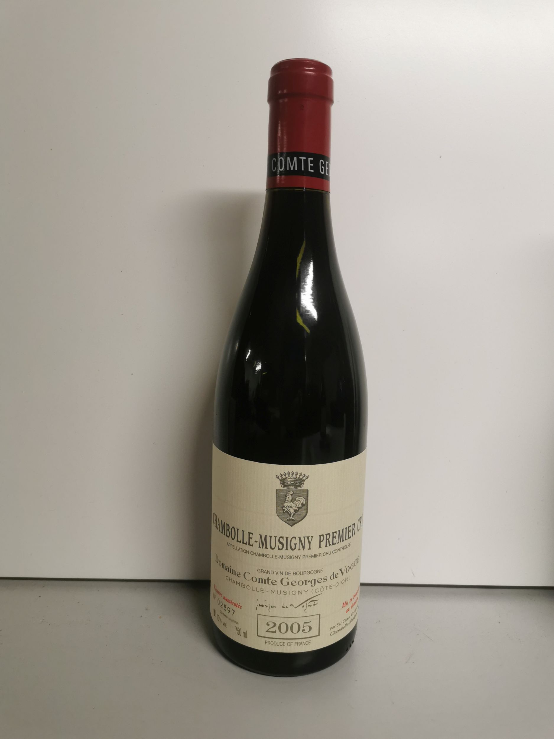 3 bouteilles  POMMARD :  | H&ocirc;tel Des Ventes de Monte-Carlo
