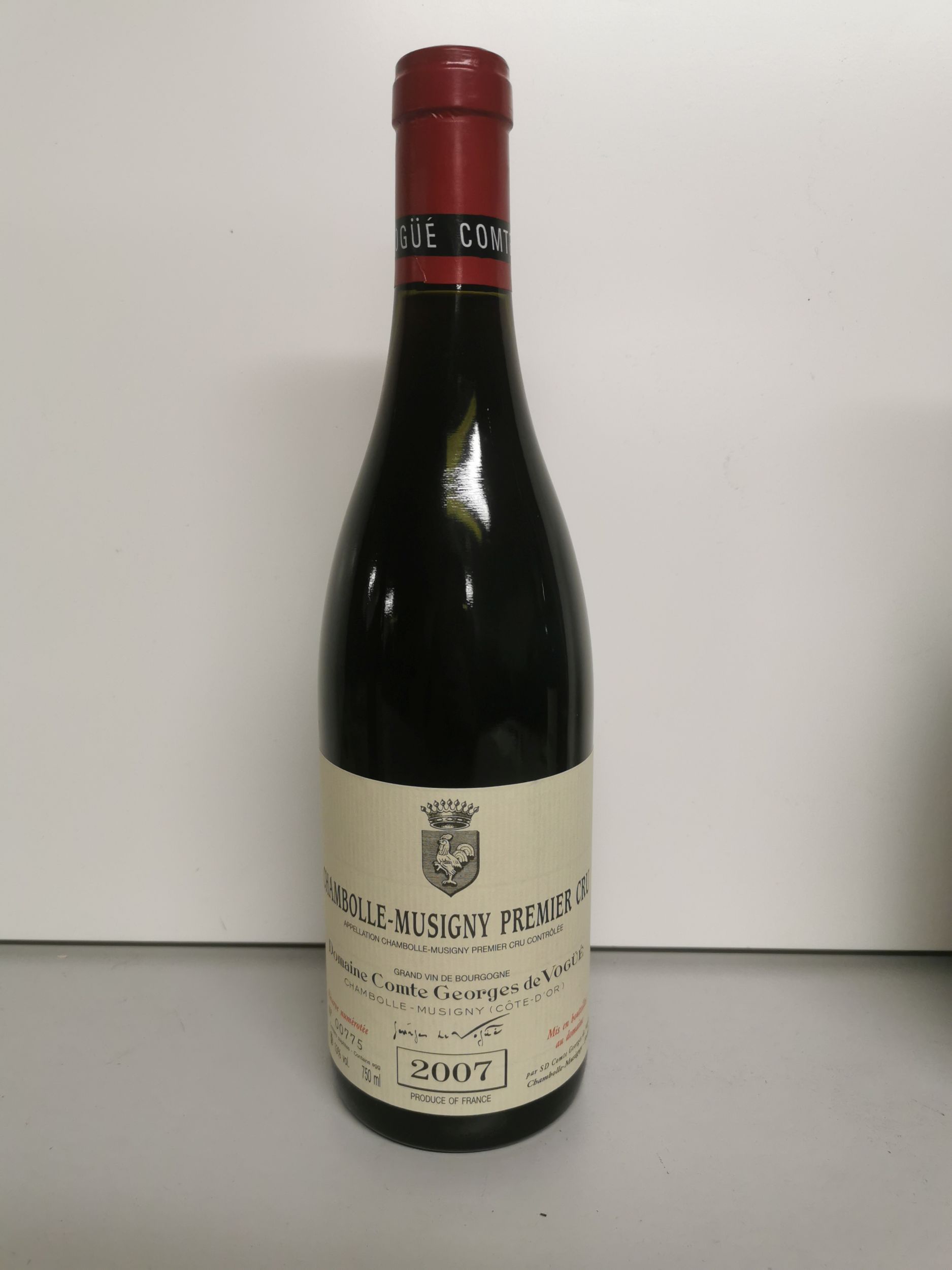 3 bouteilles  POMMARD :  | H&ocirc;tel Des Ventes de Monte-Carlo