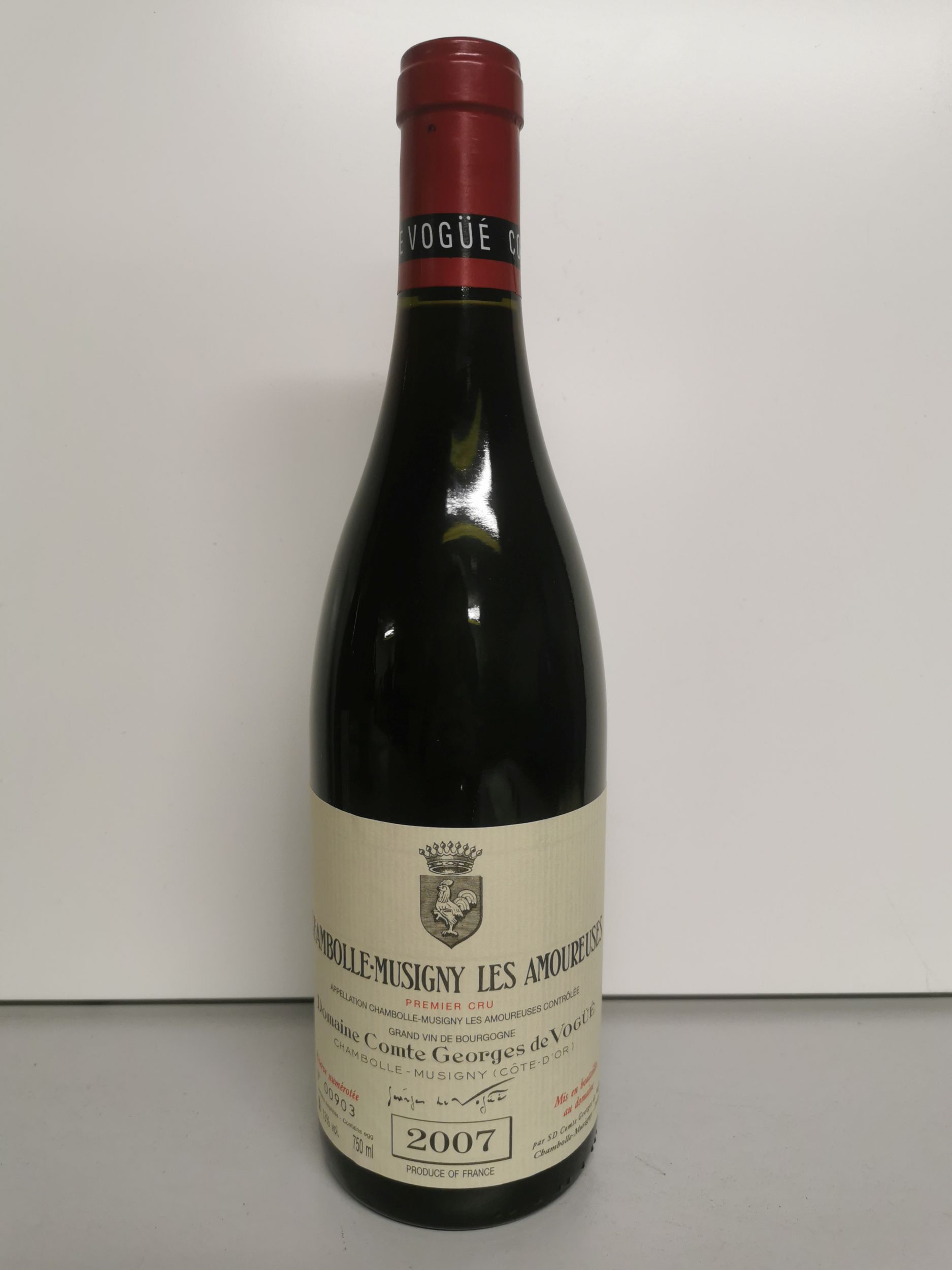 3 bouteilles  POMMARD :  | H&ocirc;tel Des Ventes de Monte-Carlo