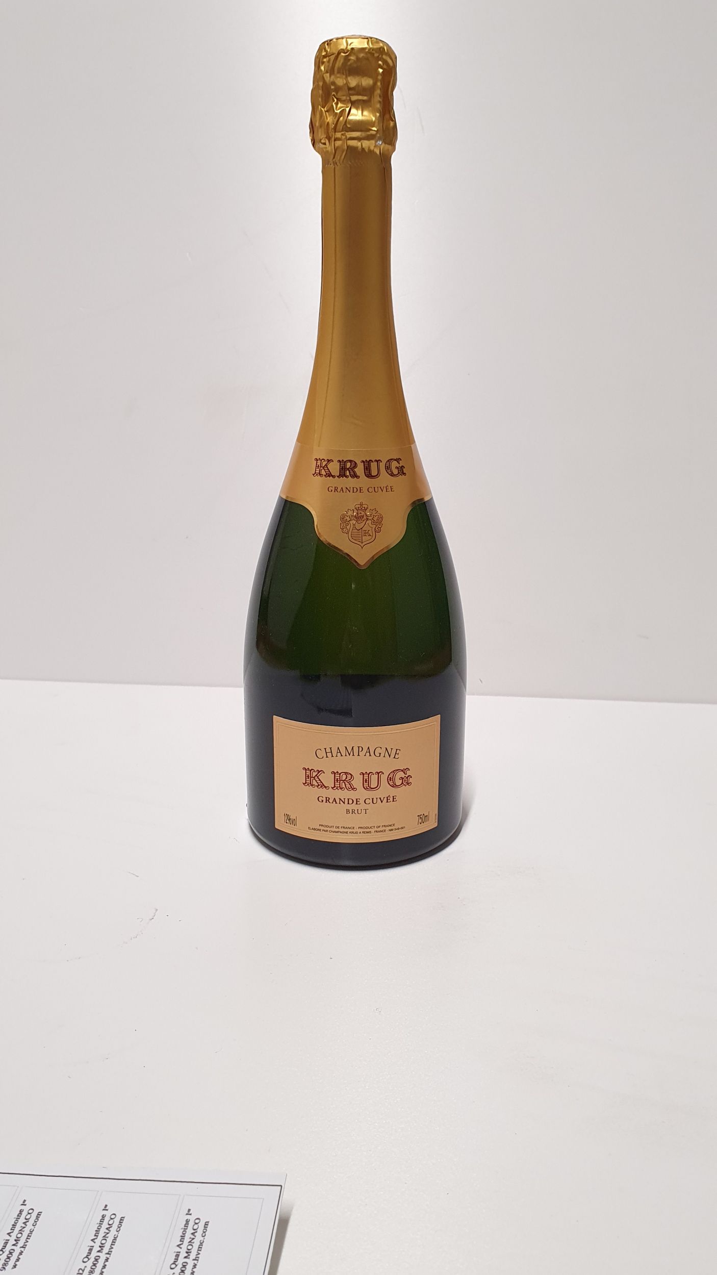 1  bouteille CHAMPAGNE 
