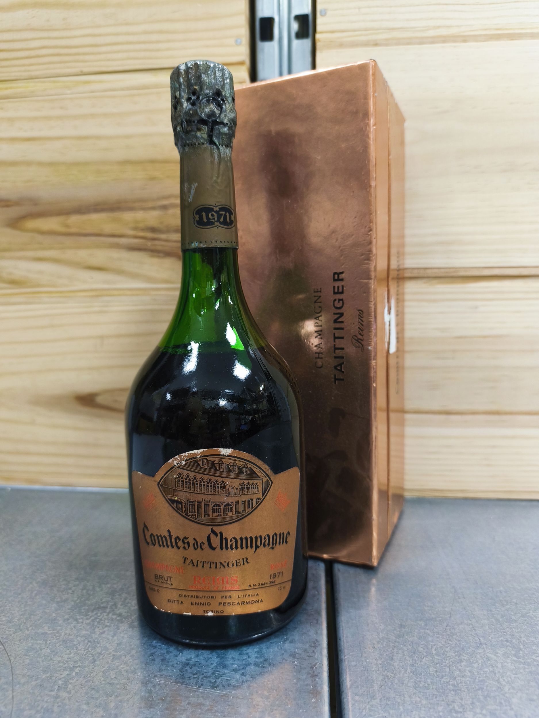 1  bouteille  CHAMPAGNE  