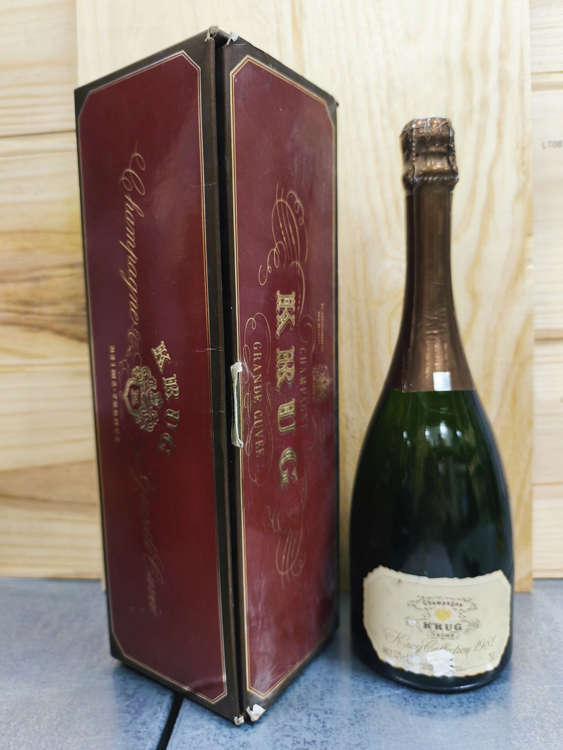 1  bouteille  CHAMPAGNE  