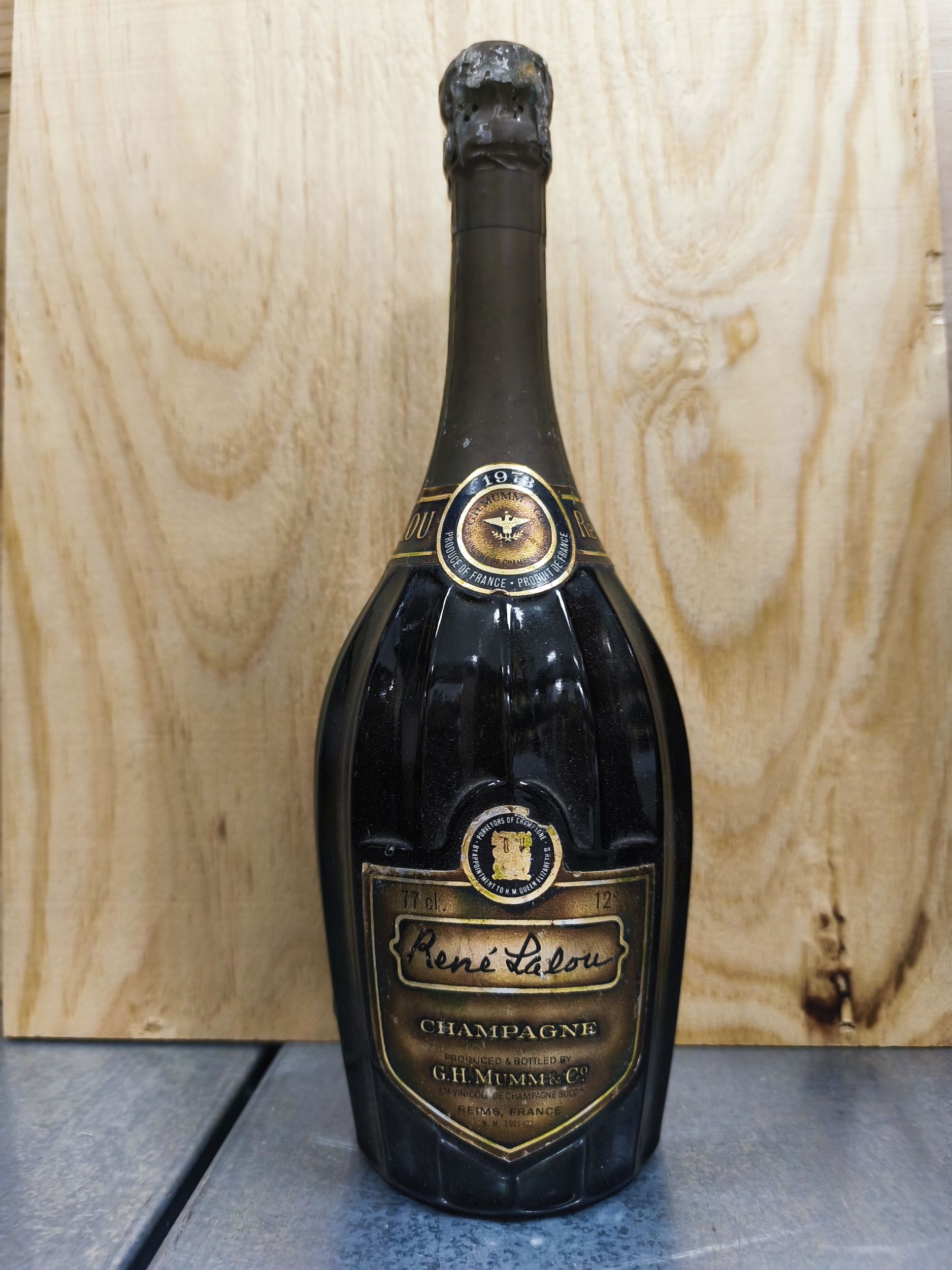 1  bouteille  CHAMPAGNE  