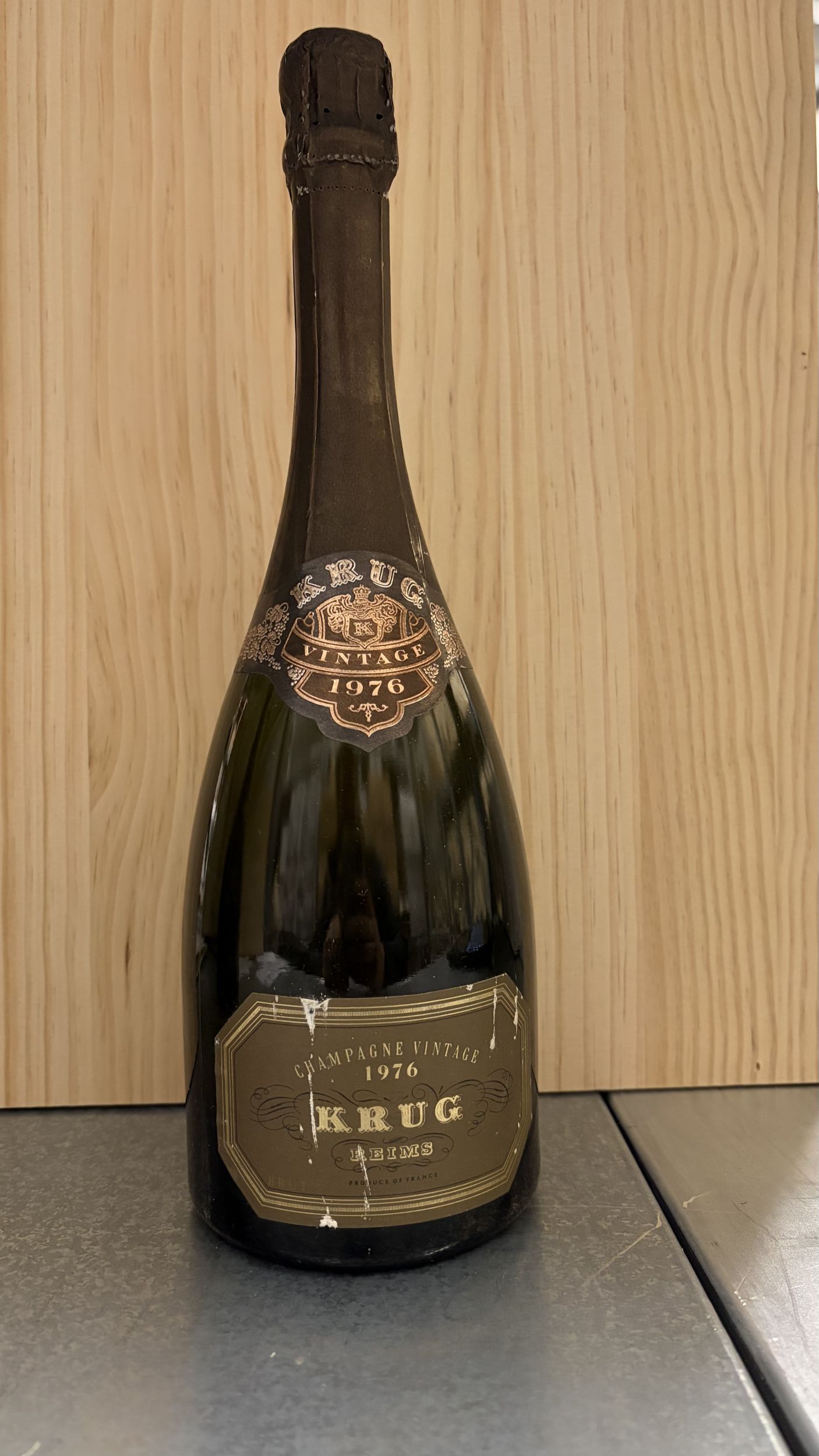 1  bouteille  CHAMPAGNE  