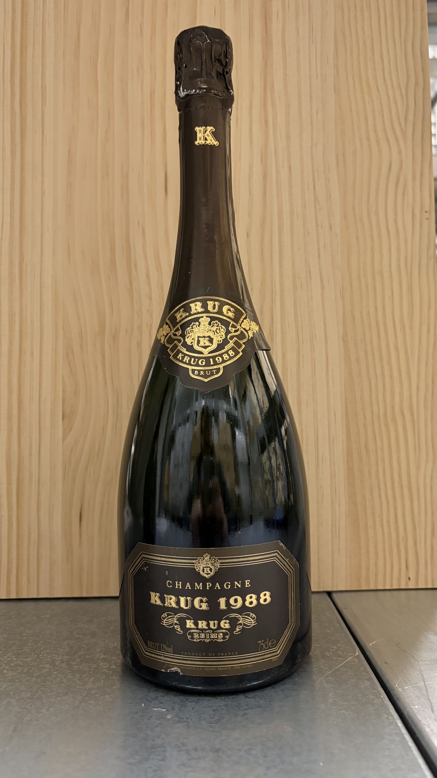 1  bouteille  CHAMPAGNE  