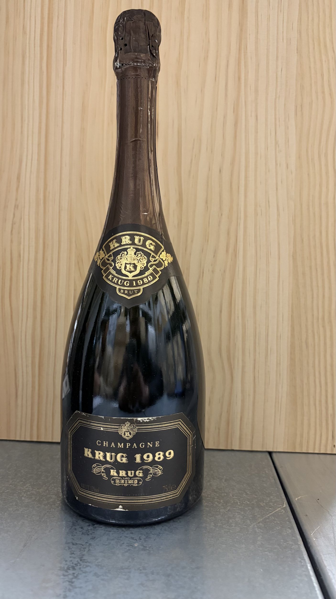 1  bouteille  CHAMPAGNE  