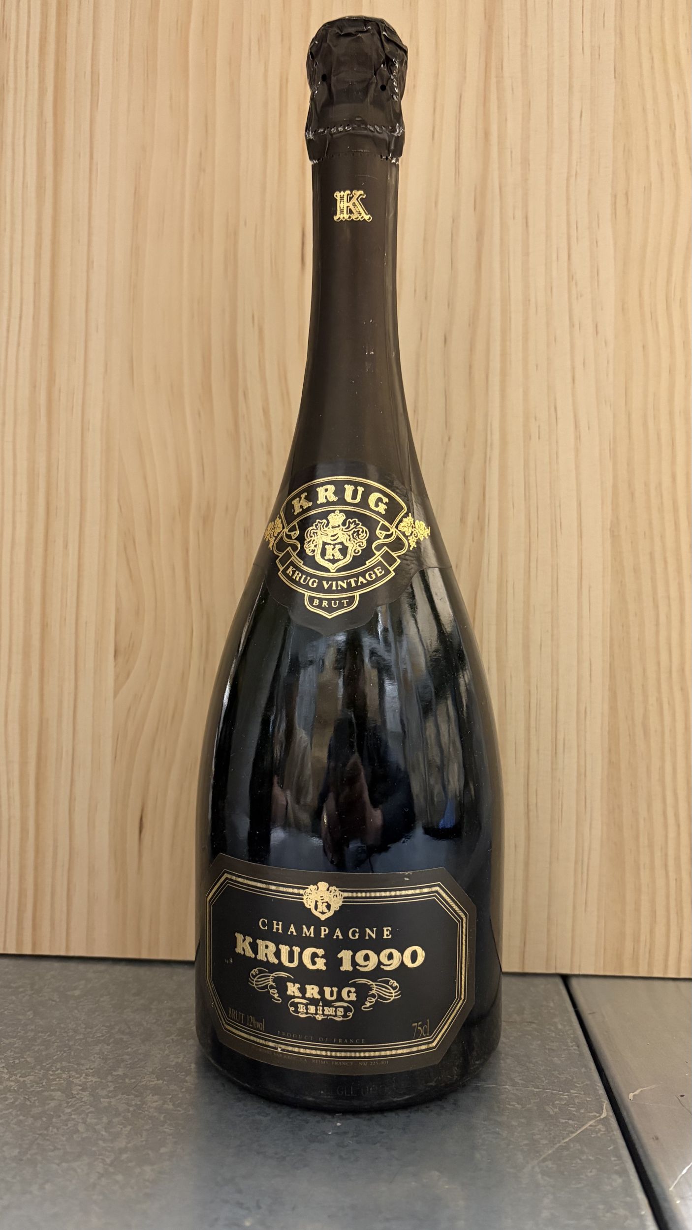1  bouteille  CHAMPAGNE  