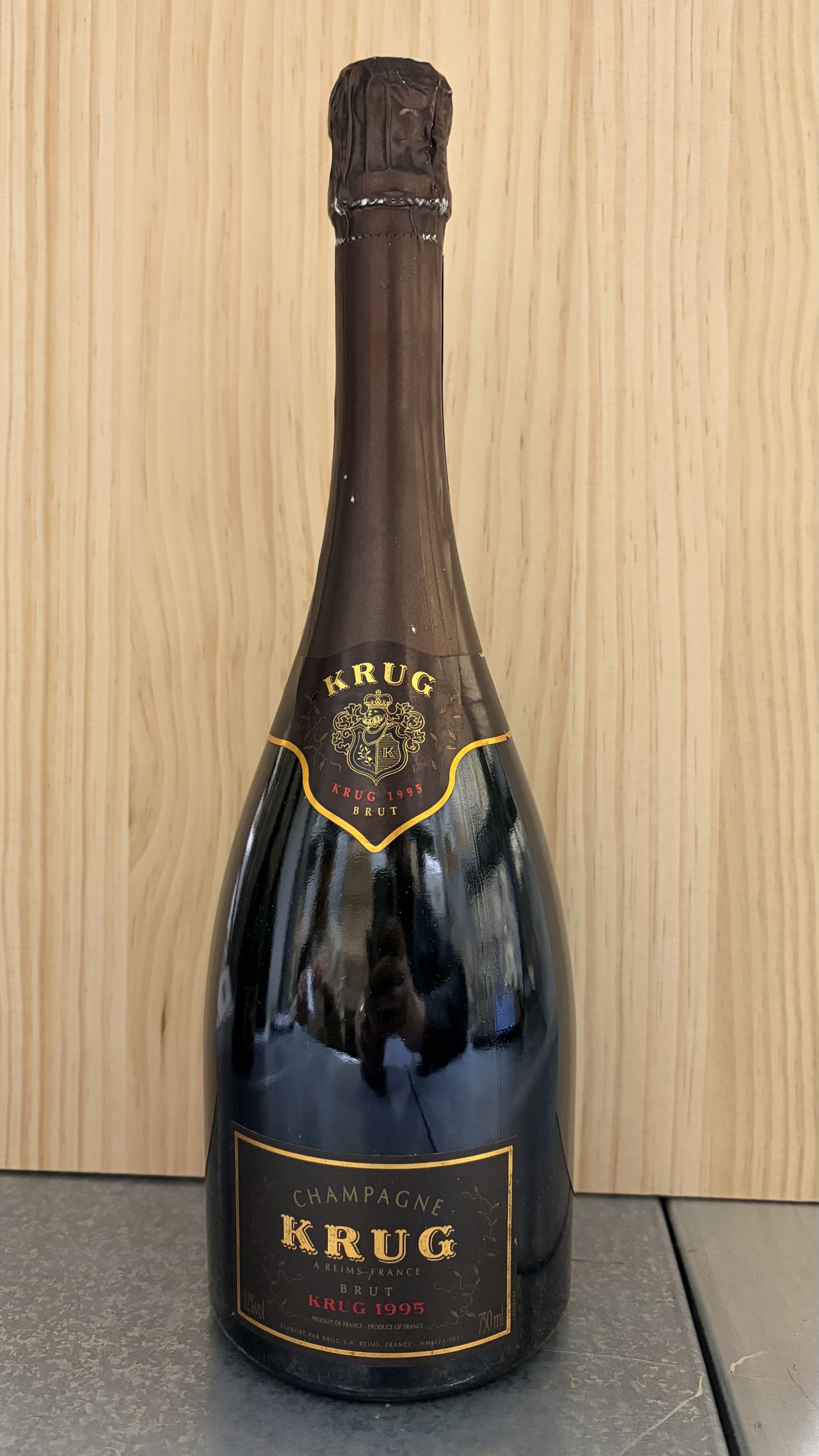 1  bouteille  CHAMPAGNE  
