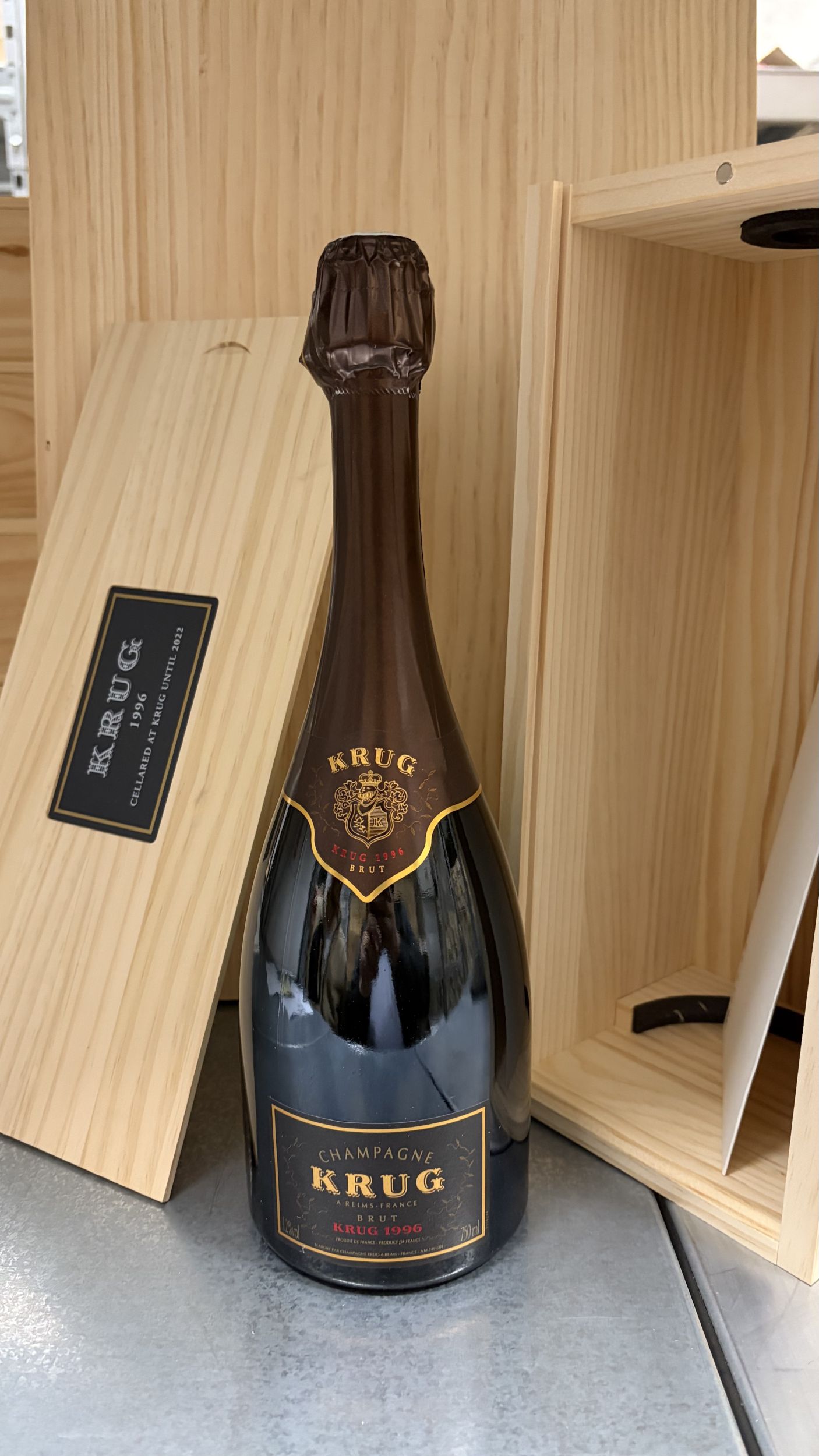 1  bouteille  CHAMPAGNE  