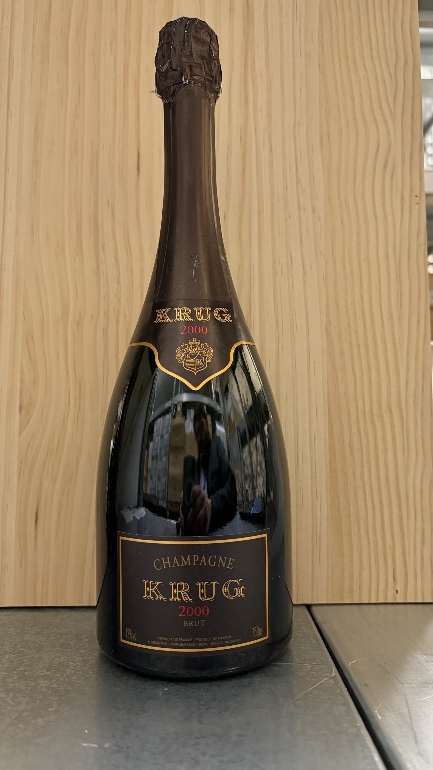 1  bouteille  CHAMPAGNE  