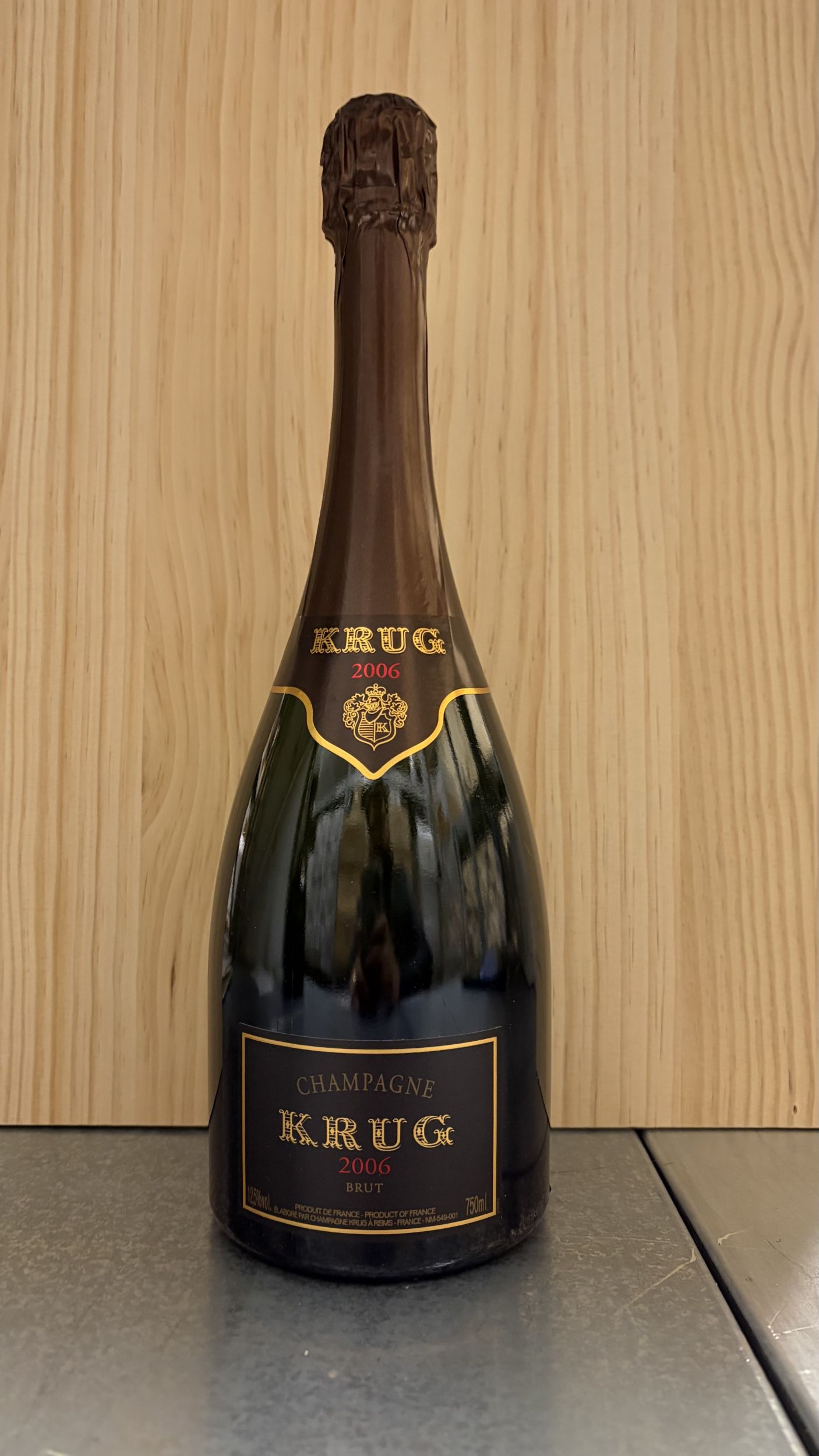 1  bouteille  CHAMPAGNE  