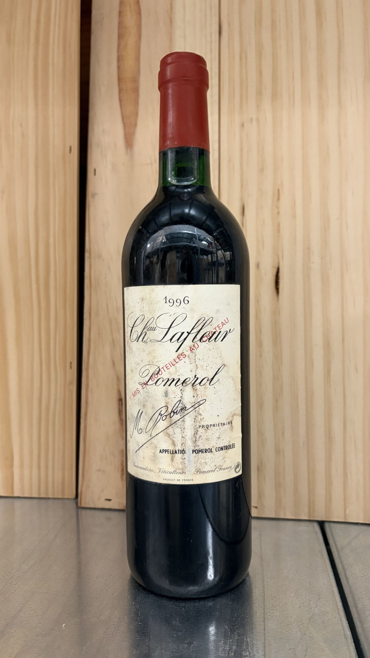 1  bouteille  Château  LAFLEUR,
