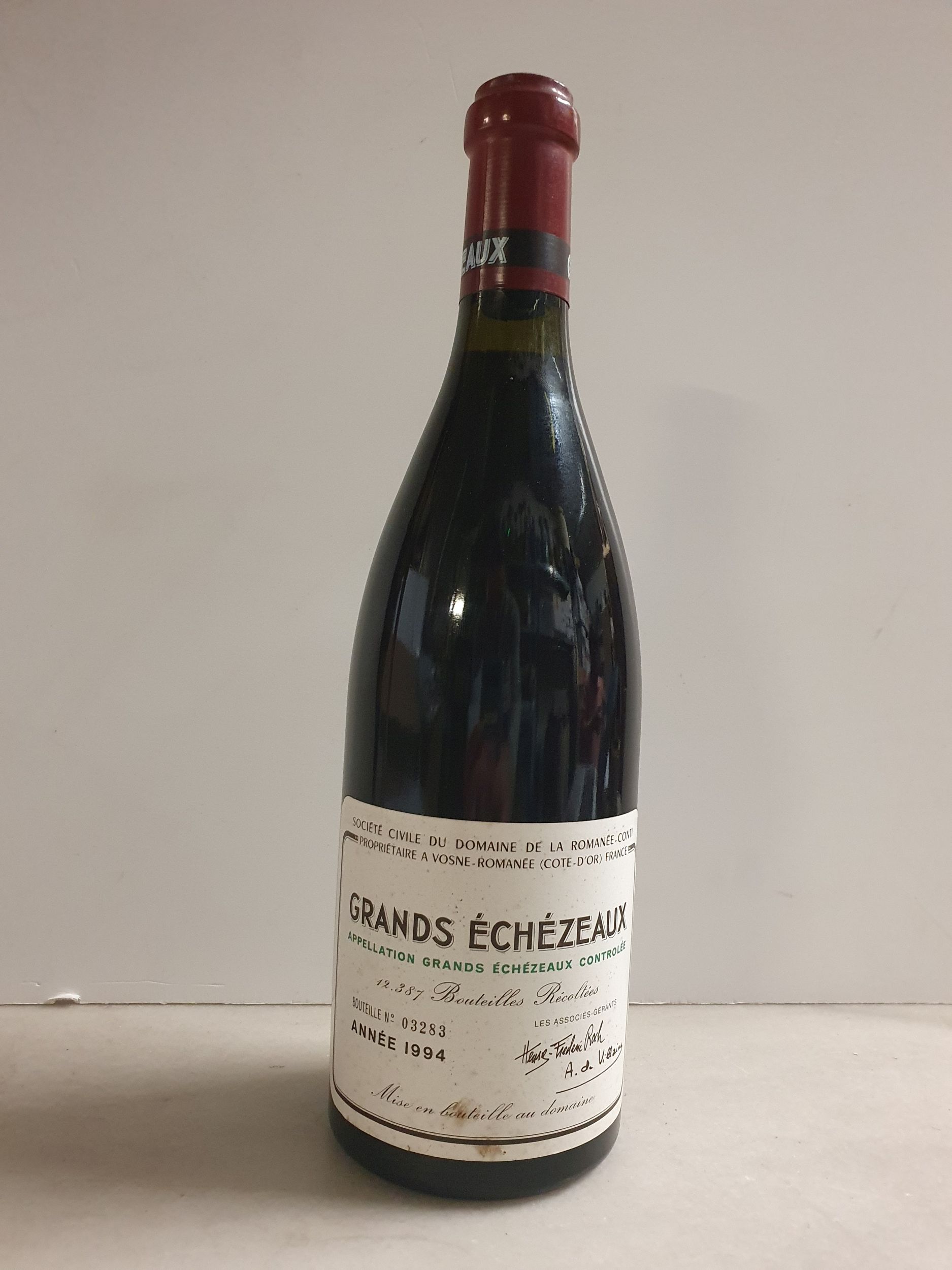 1  bouteille  GRANDS-ÉCHEZEAUX, 