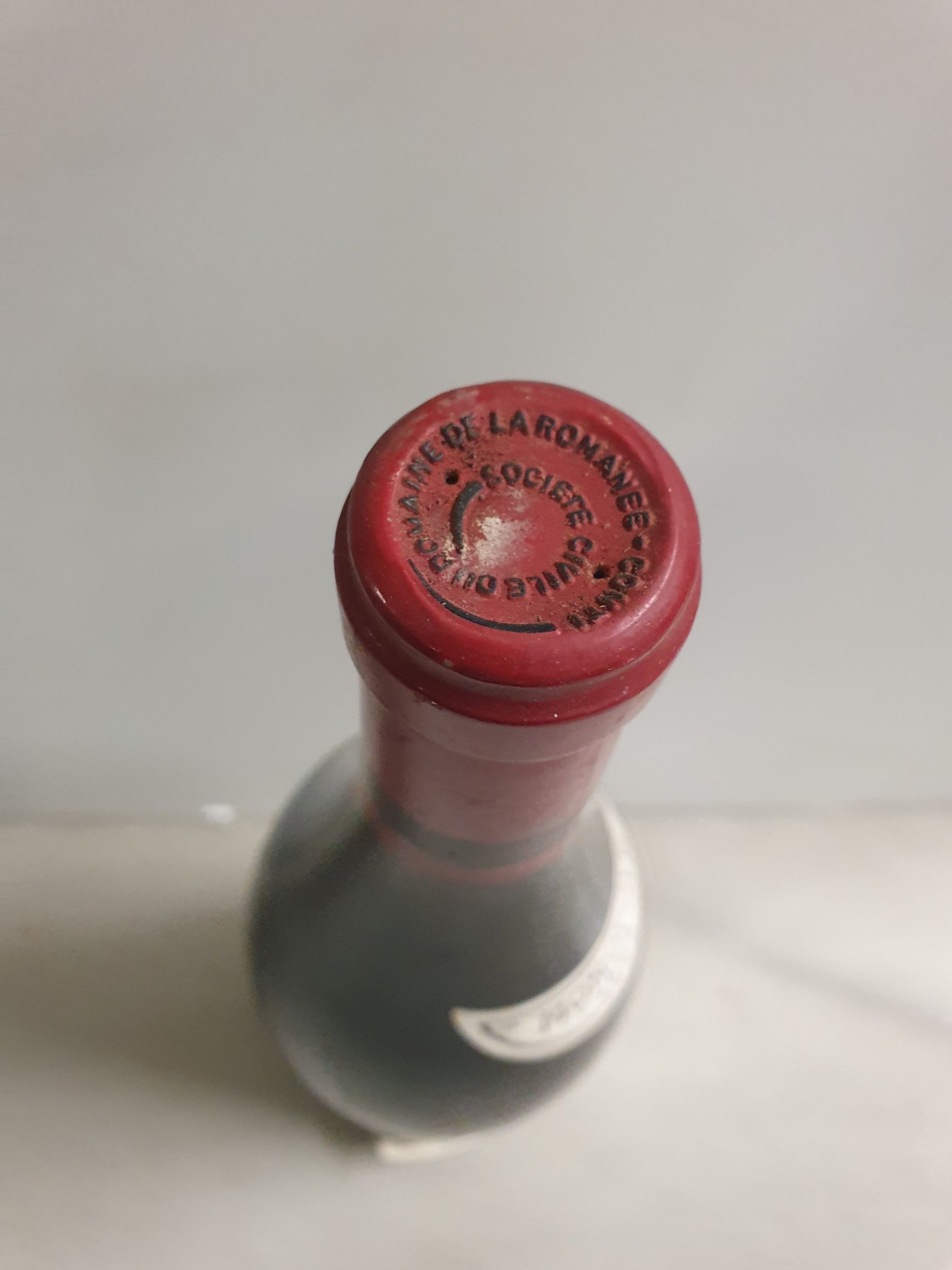1  bouteille  LA TÂCHE, :  | H&ocirc;tel Des Ventes de Monte-Carlo