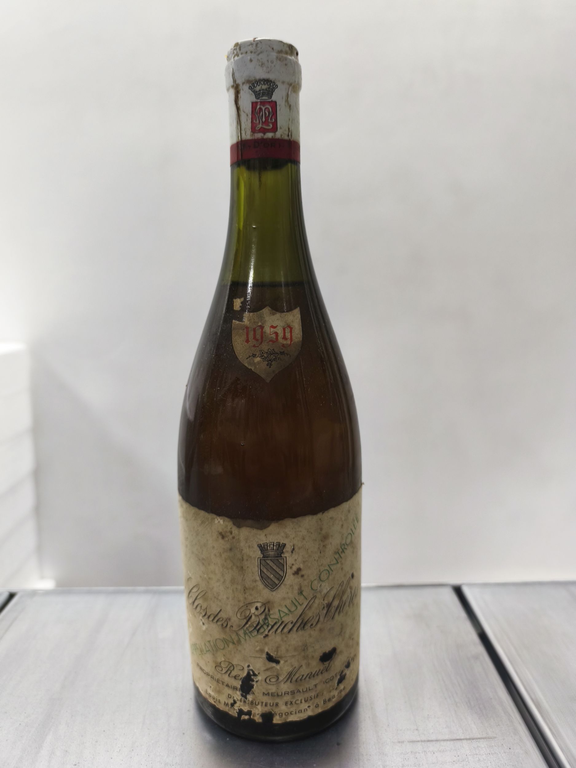 1  bouteille  MEURSAULT 
