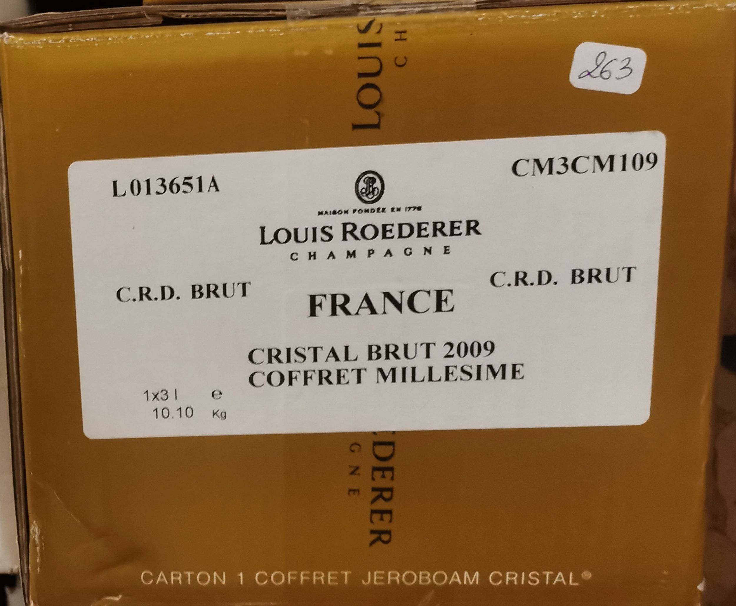 6 bouteilles CHAMPAGNE :  | H&ocirc;tel Des Ventes de Monte-Carlo