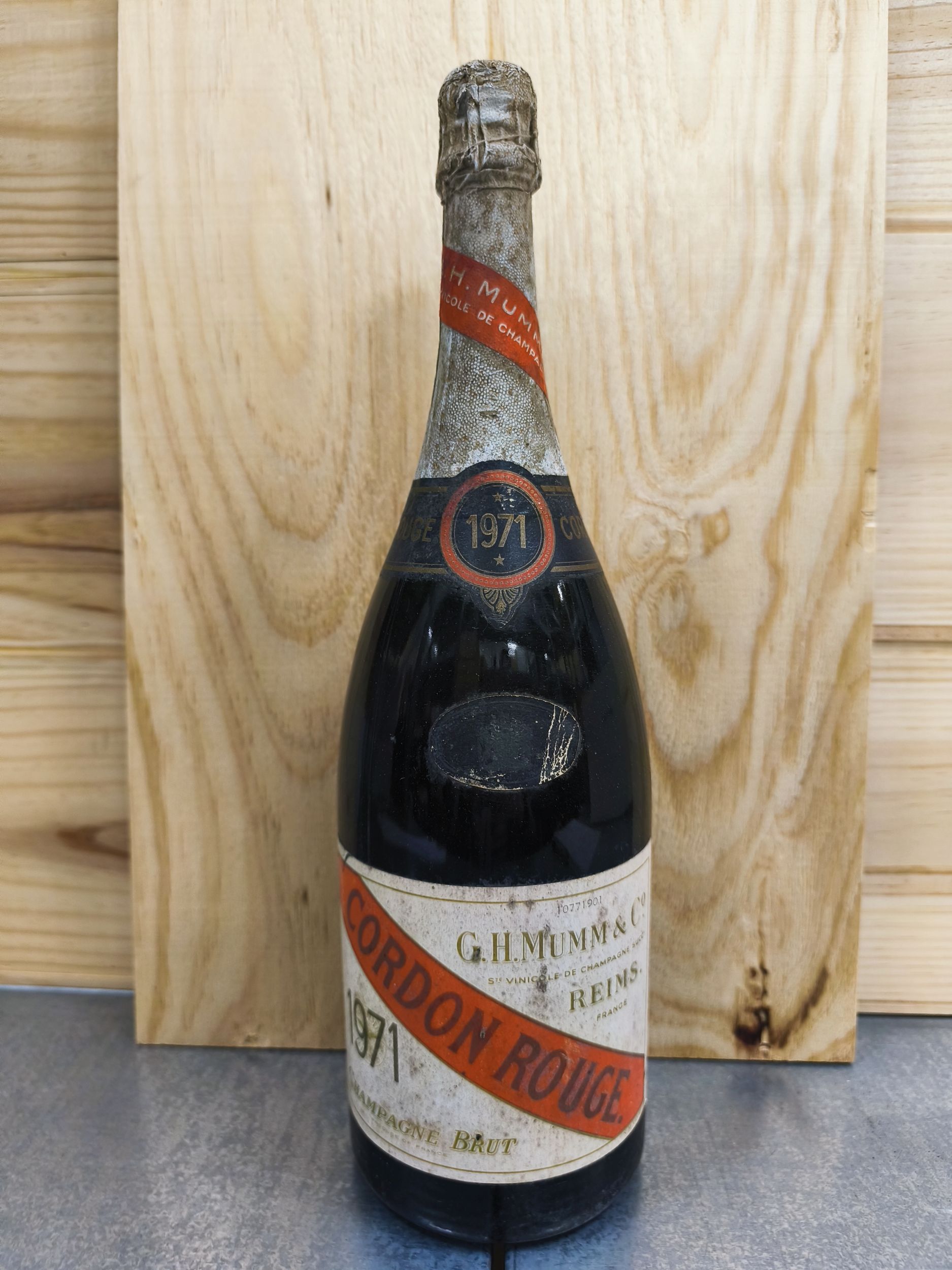 1  bouteille  CHAMPAGNE  
