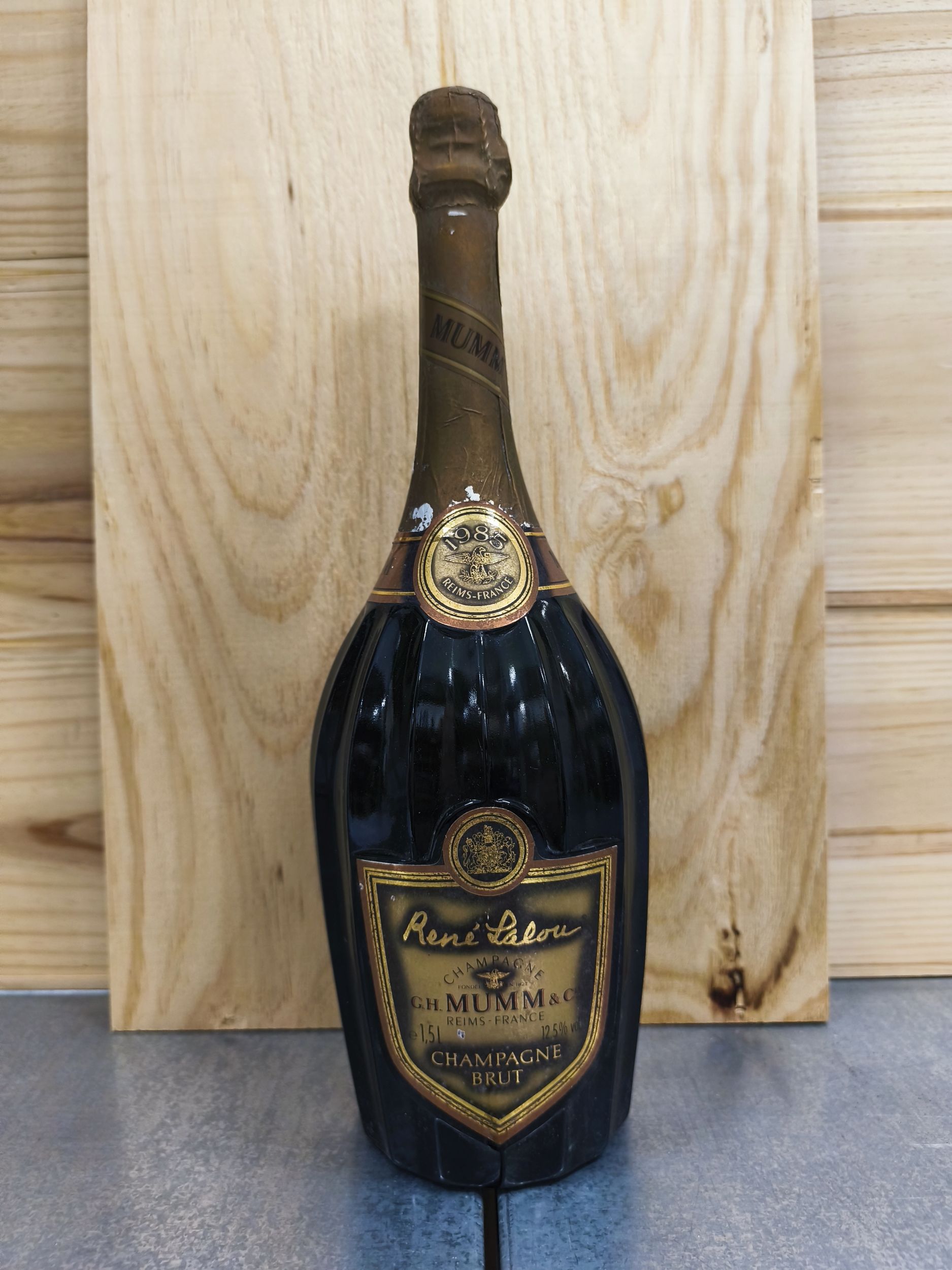 1  bouteille  CHAMPAGNE  