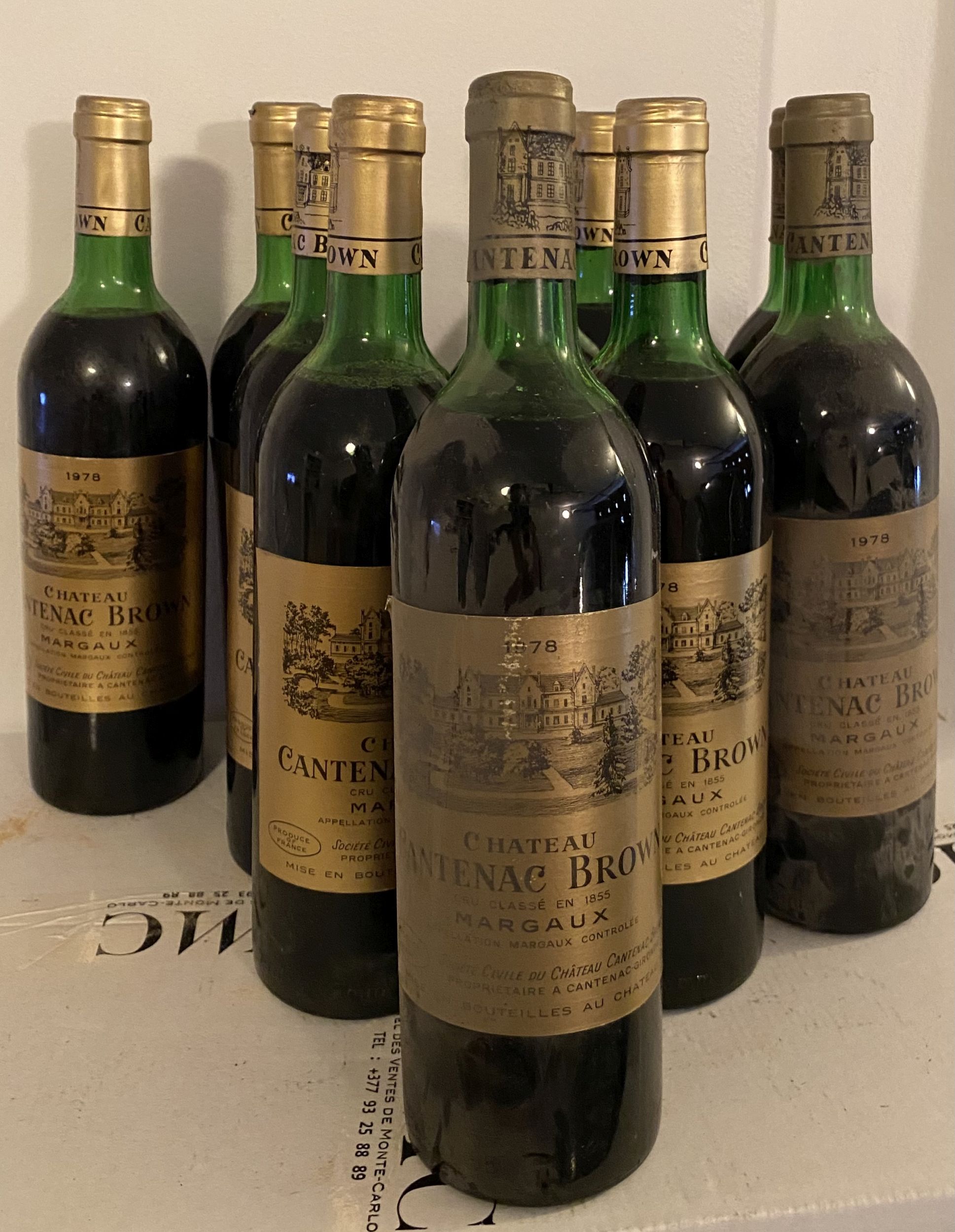 3 bouteilles  BAROLO :  | H&ocirc;tel Des Ventes de Monte-Carlo