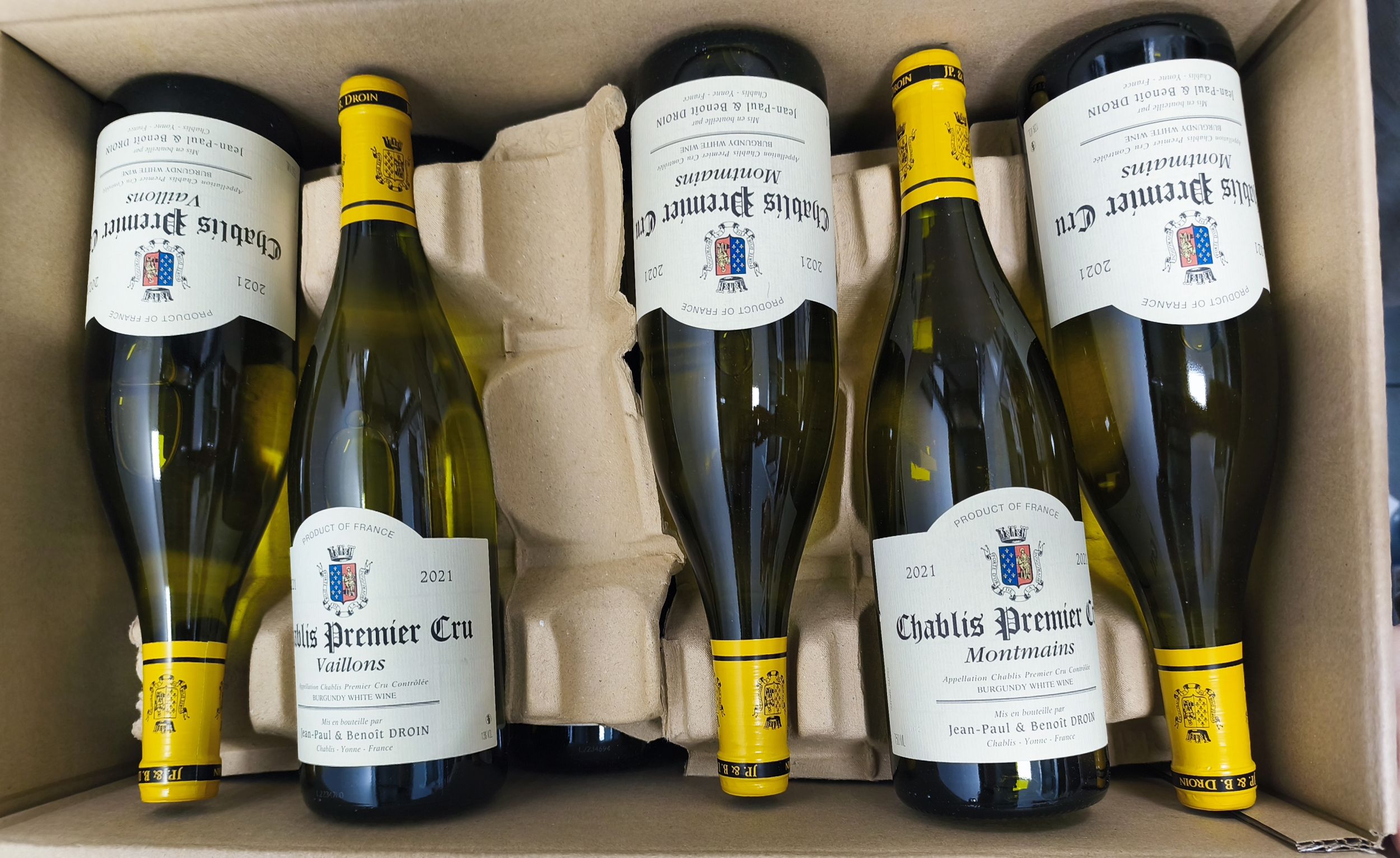 4 bouteilles BOURGOGNE:  | H&ocirc;tel Des Ventes de Monte-Carlo