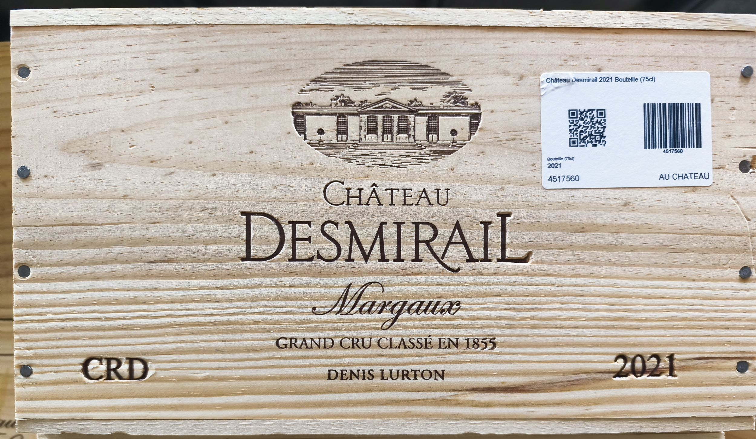6 bouteilles  LANGUEDOC :  | H&ocirc;tel Des Ventes de Monte-Carlo