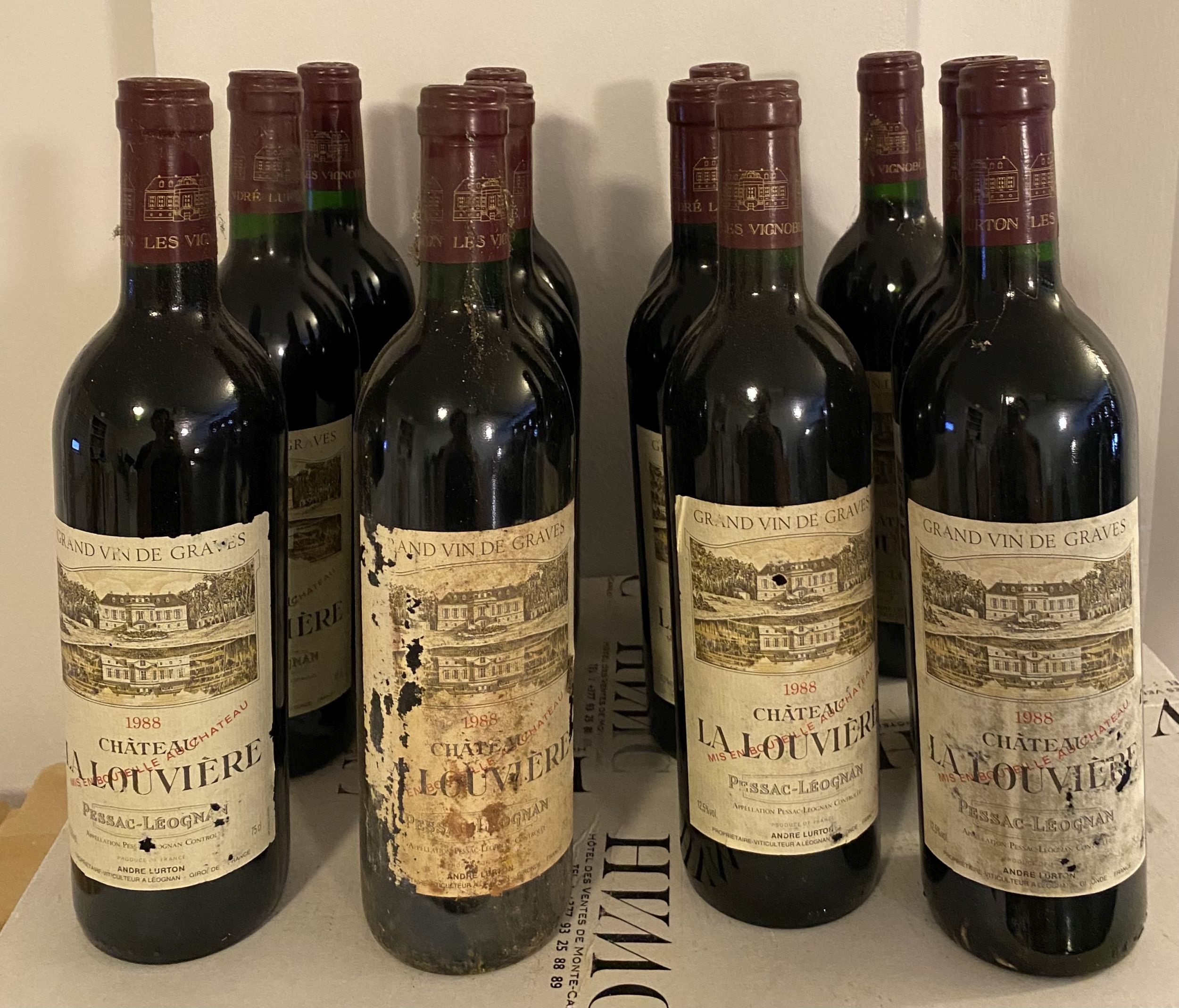 3 bouteilles  POMMARD :  | H&ocirc;tel Des Ventes de Monte-Carlo