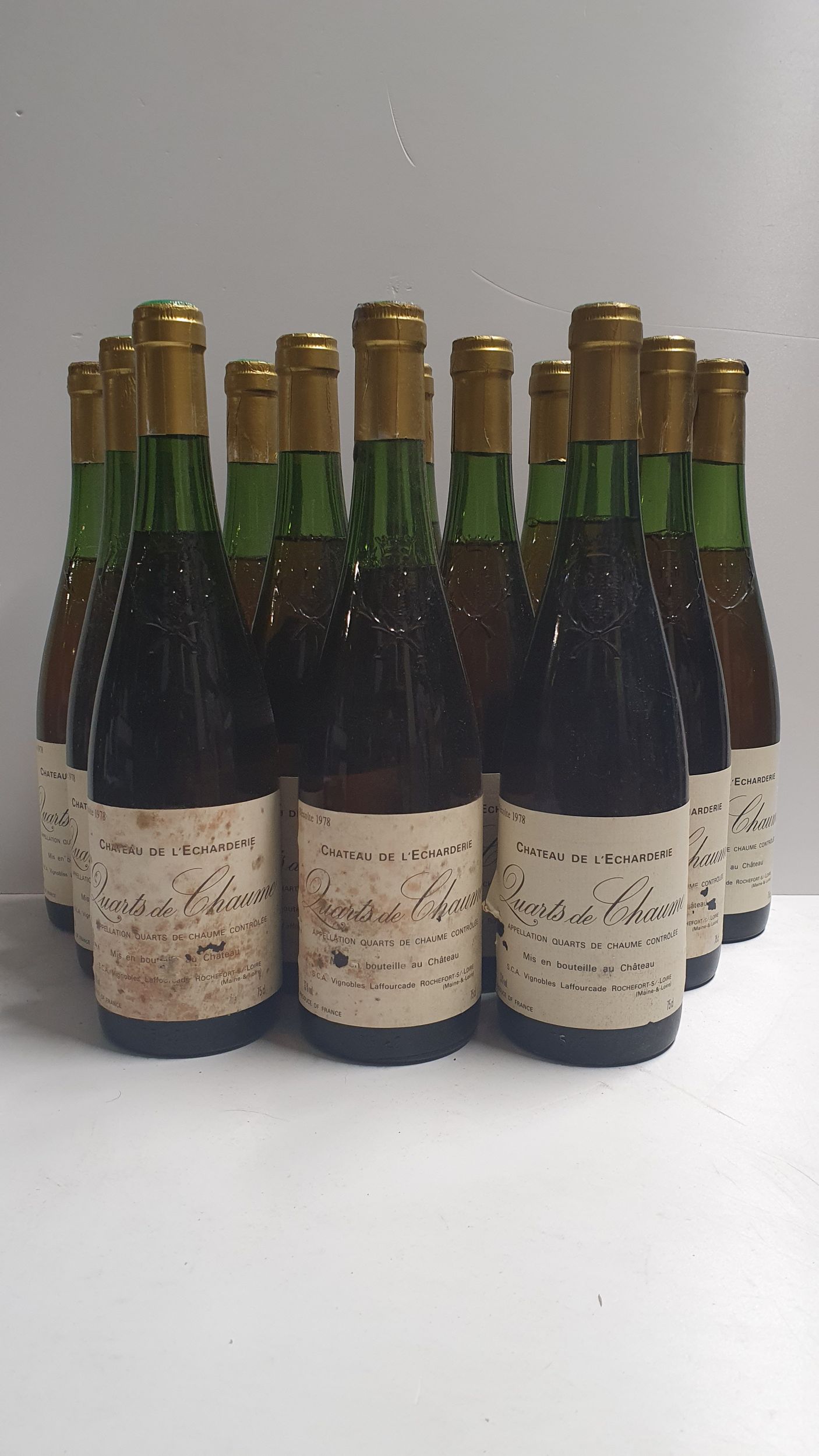 12 bouteilles QUARTS DE CHAUME