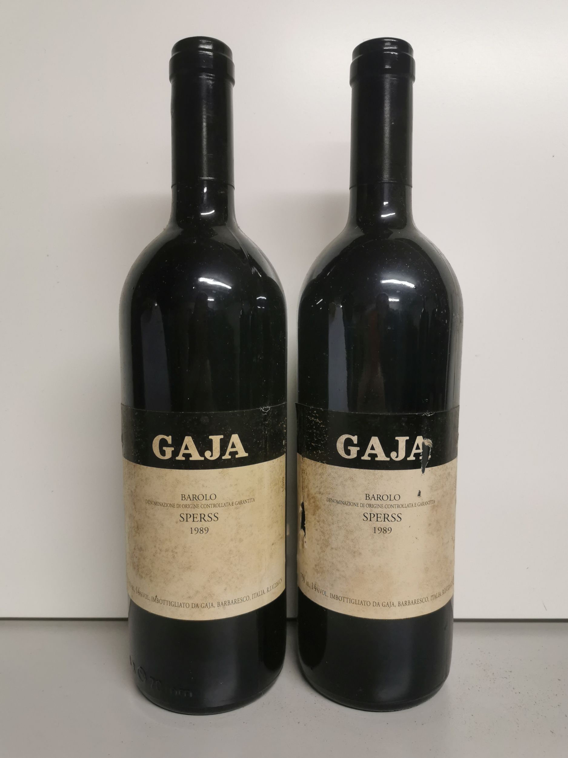2 bouteilles  BAROLO 