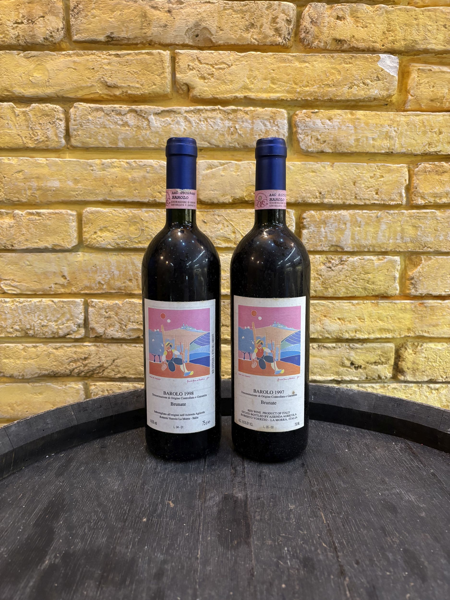 2 bouteilles BAROLO "Brunate"