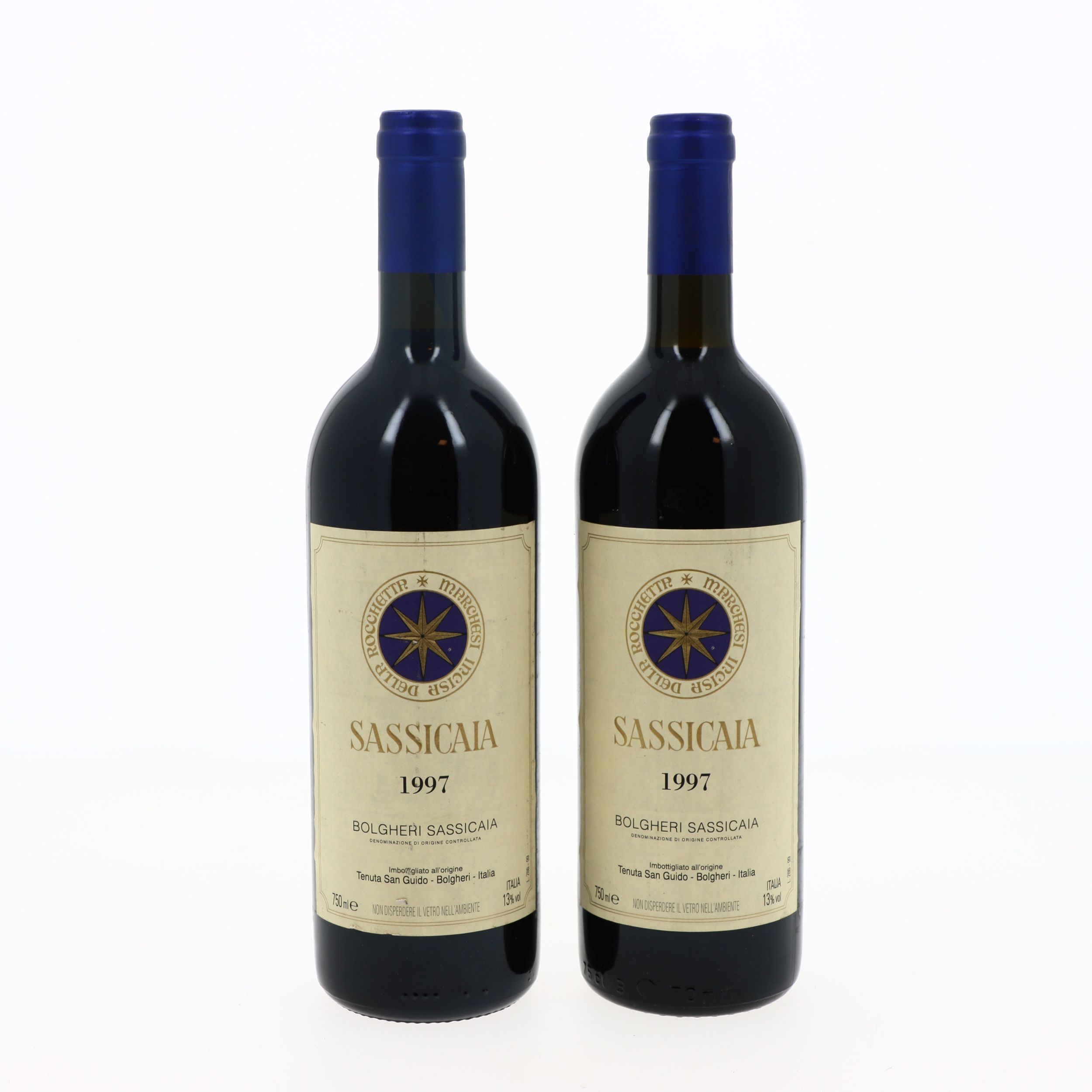 2 bouteilles BOLGHERI 