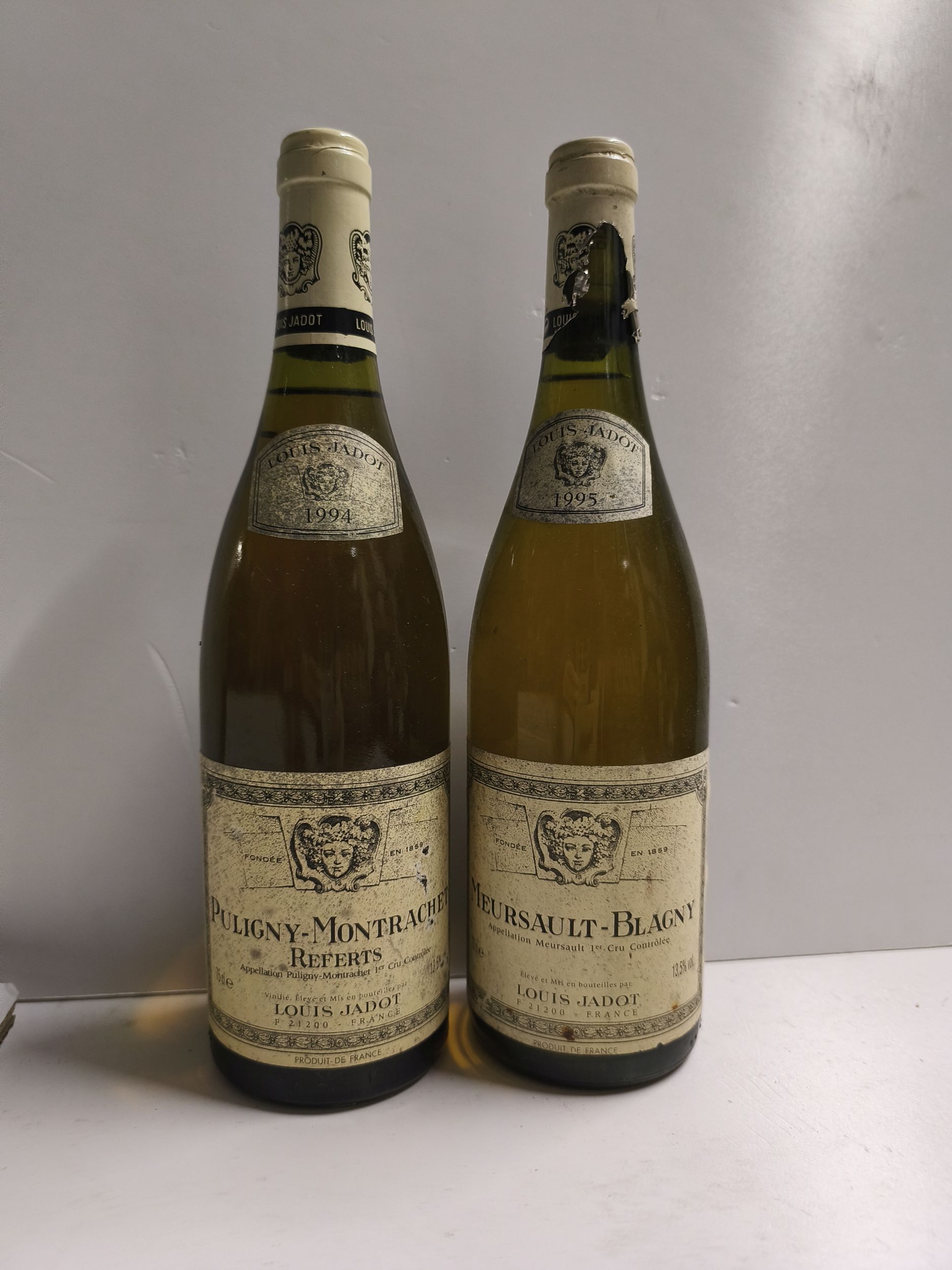 2 bouteilles BLANCS DIVERS :  | H&ocirc;tel Des Ventes de Monte-Carlo