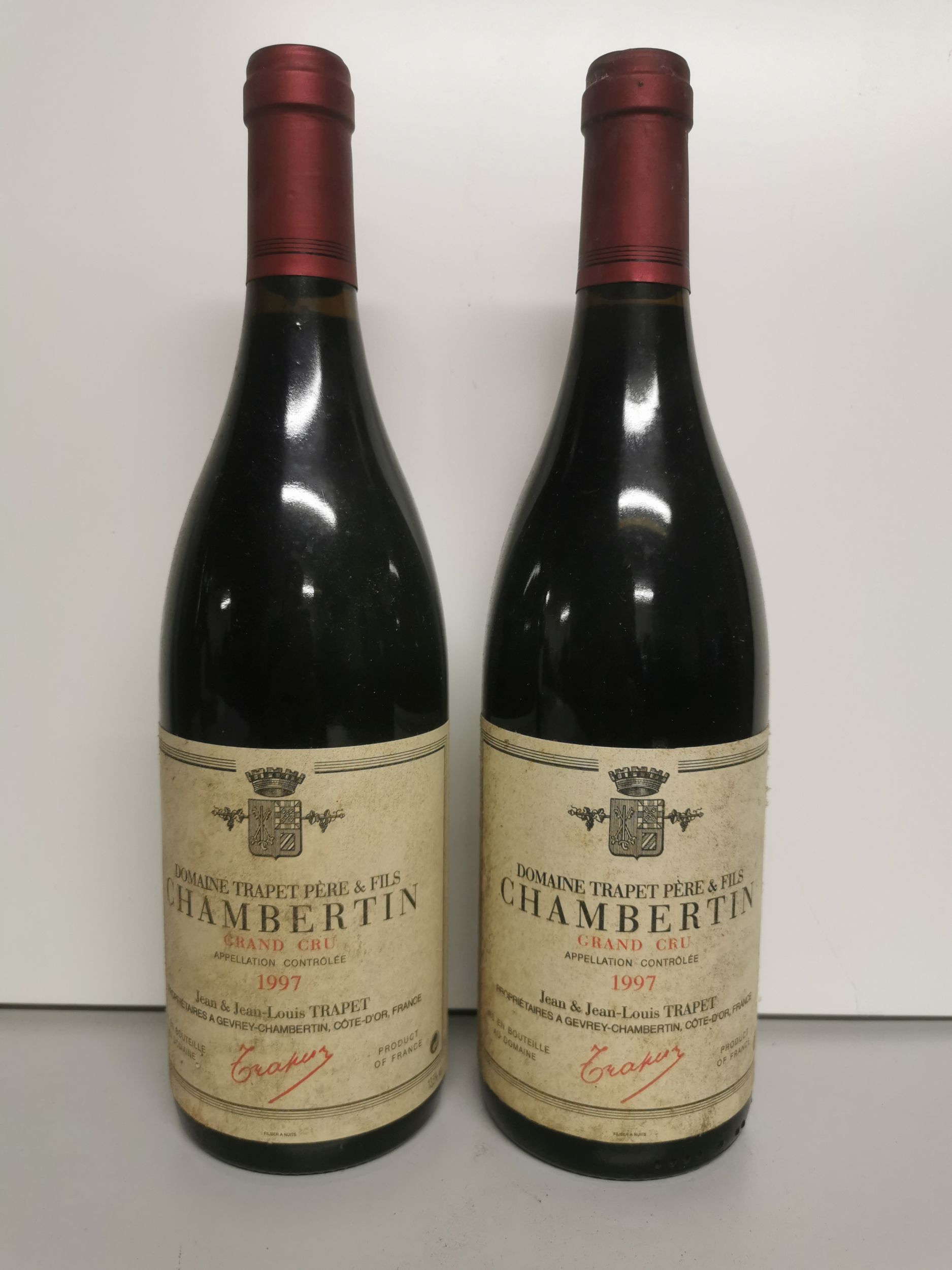 3 bouteilles  POMMARD :  | H&ocirc;tel Des Ventes de Monte-Carlo