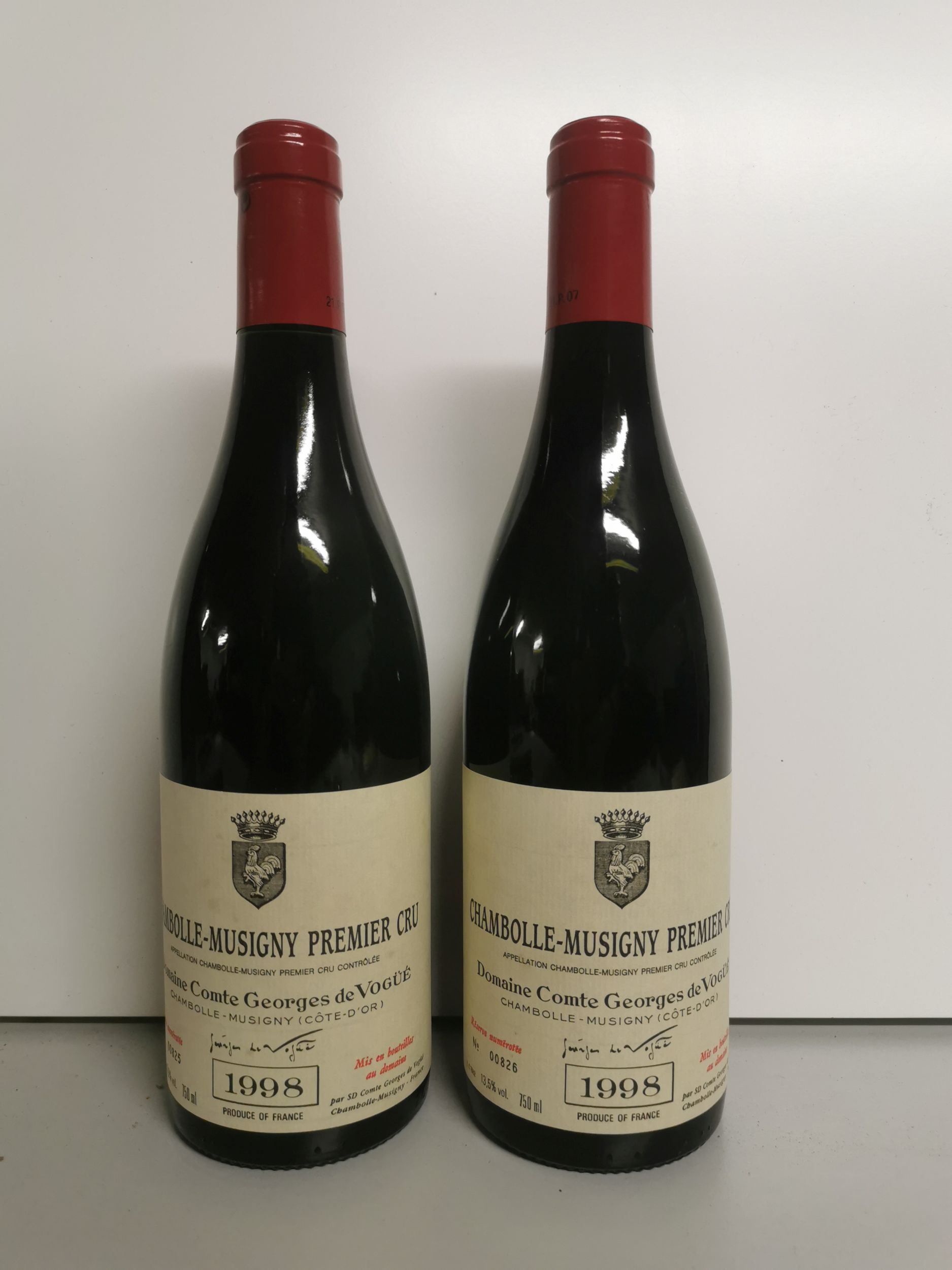 3 bouteilles  POMMARD :  | H&ocirc;tel Des Ventes de Monte-Carlo