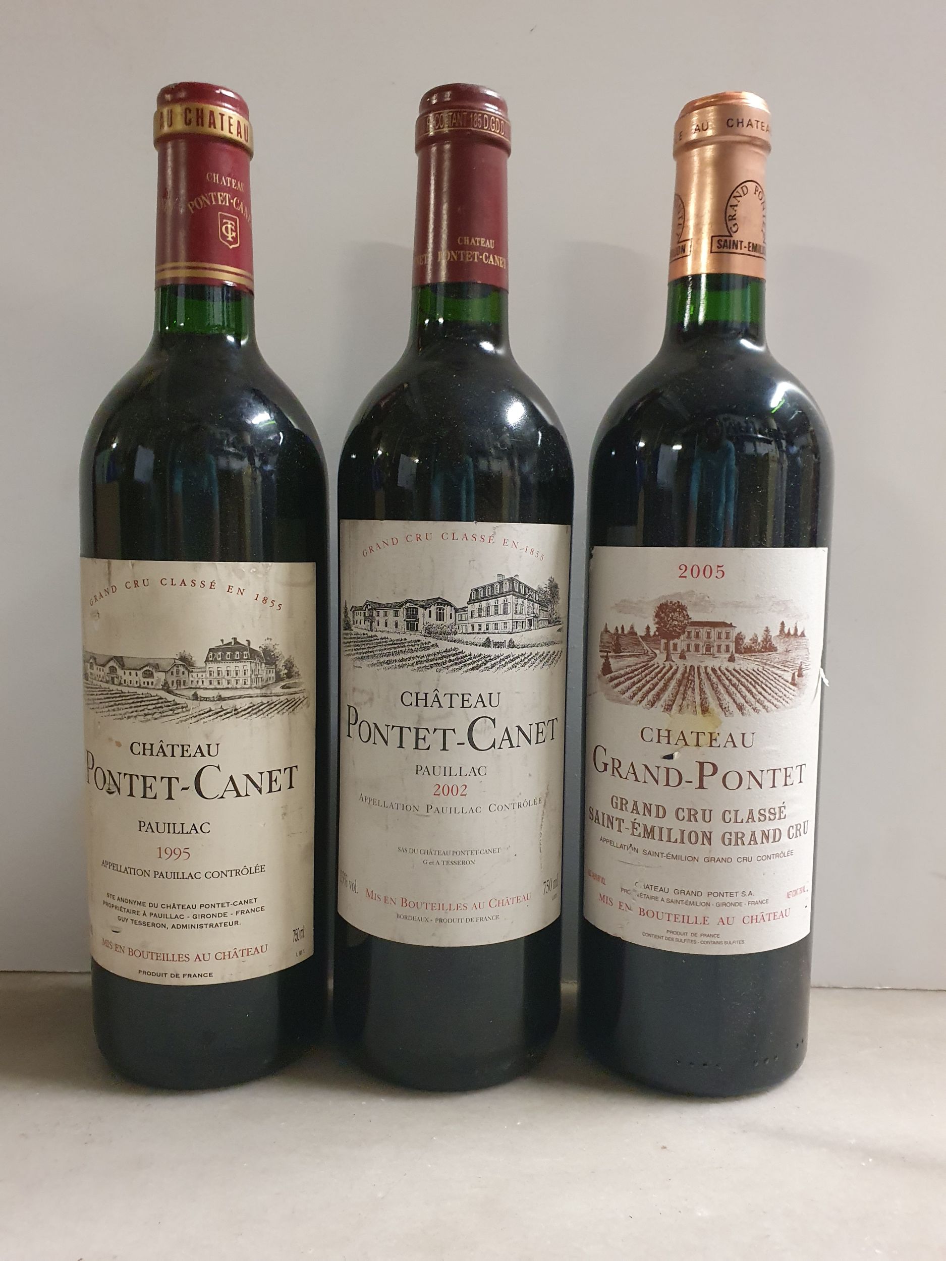 3 bouteilles  POMMARD :  | H&ocirc;tel Des Ventes de Monte-Carlo