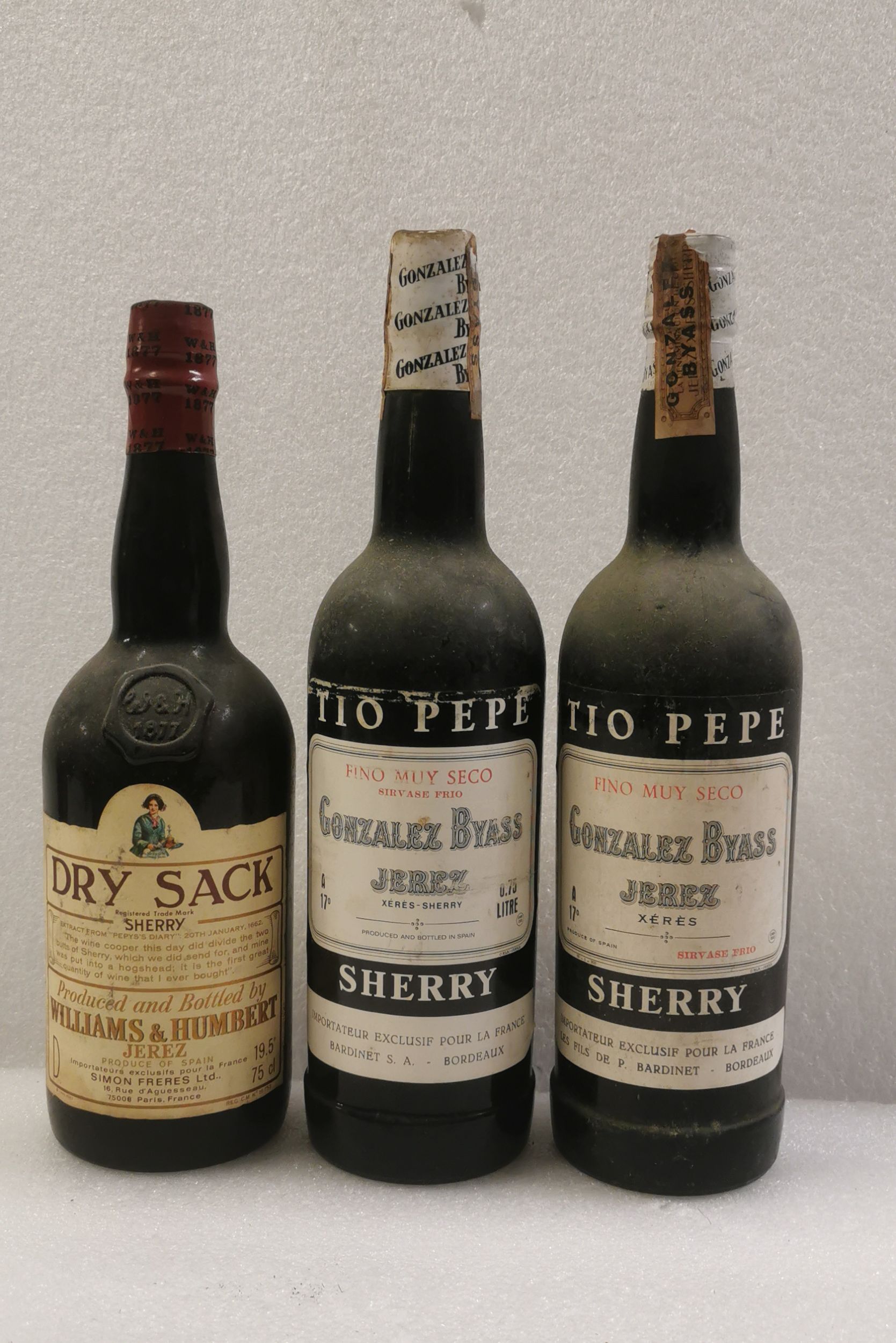 3 bouteilles 