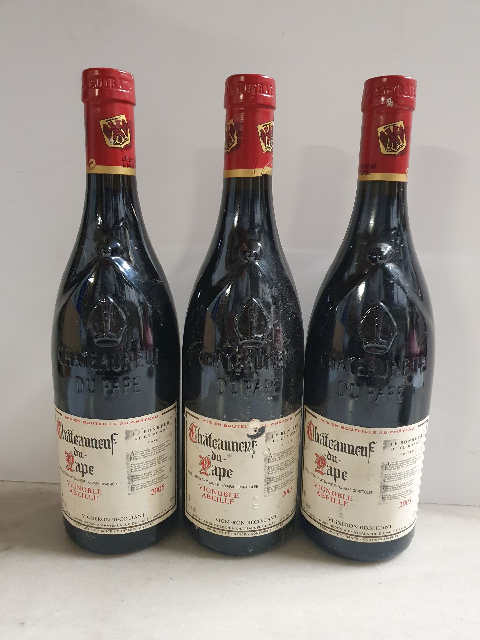 2 bouteilles  AMARONE :  | H&ocirc;tel Des Ventes de Monte-Carlo