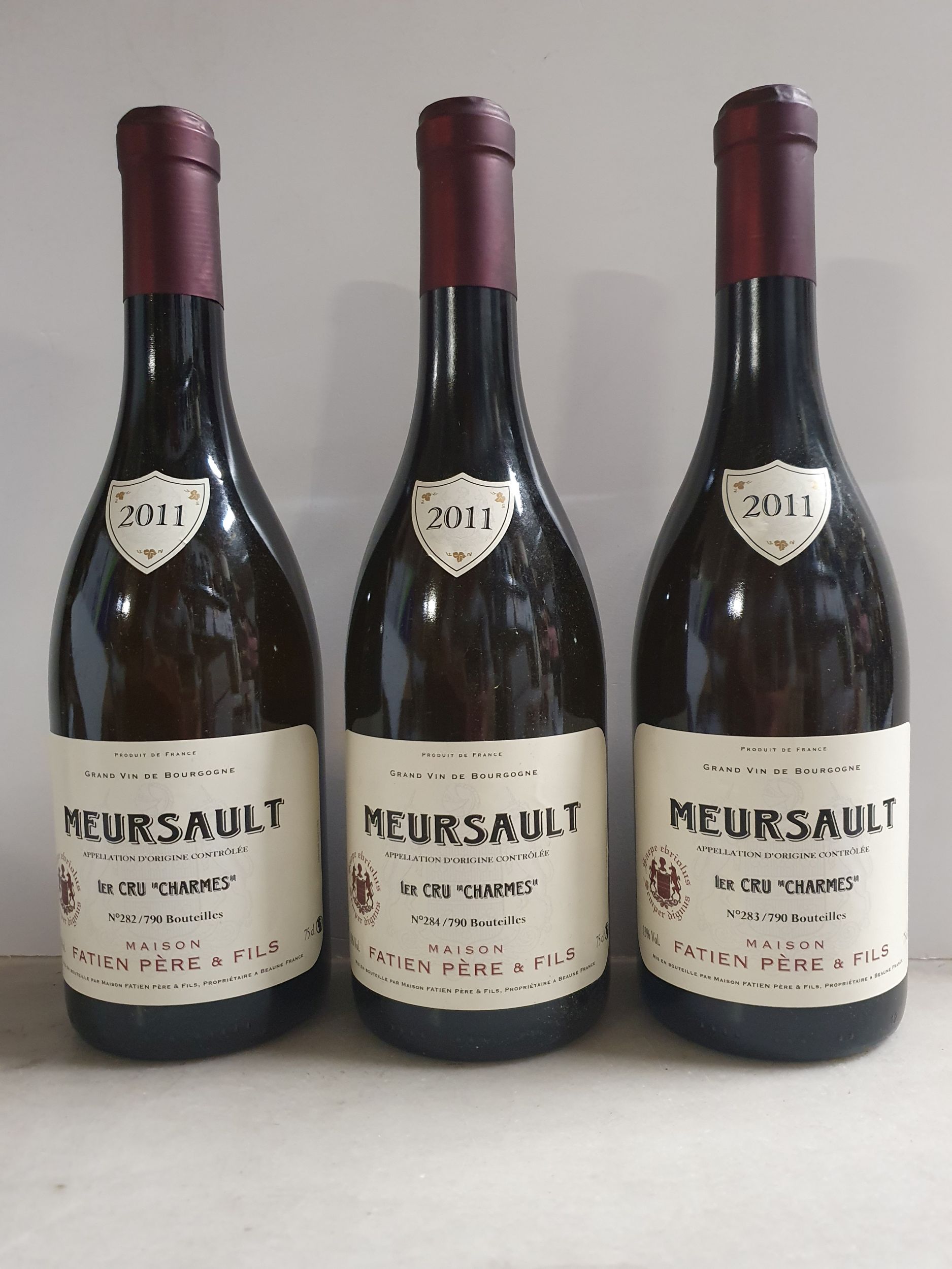 2 bouteilles  AMARONE :  | H&ocirc;tel Des Ventes de Monte-Carlo