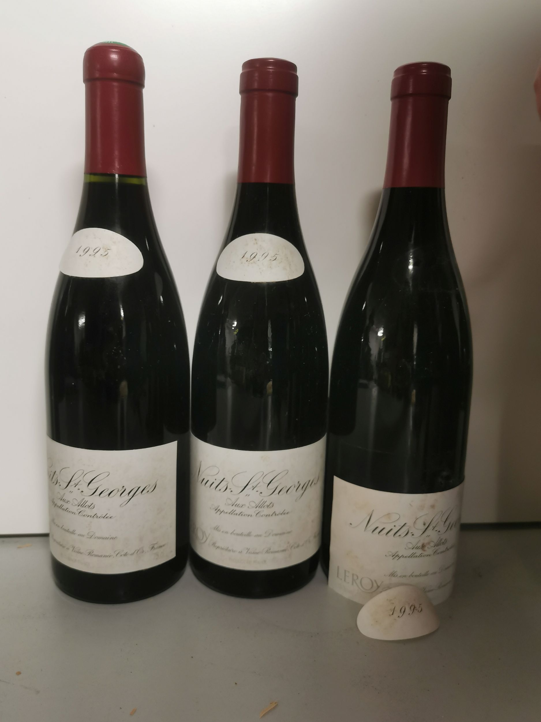 3 bouteilles  NUITS-SAINT-GEORGES 