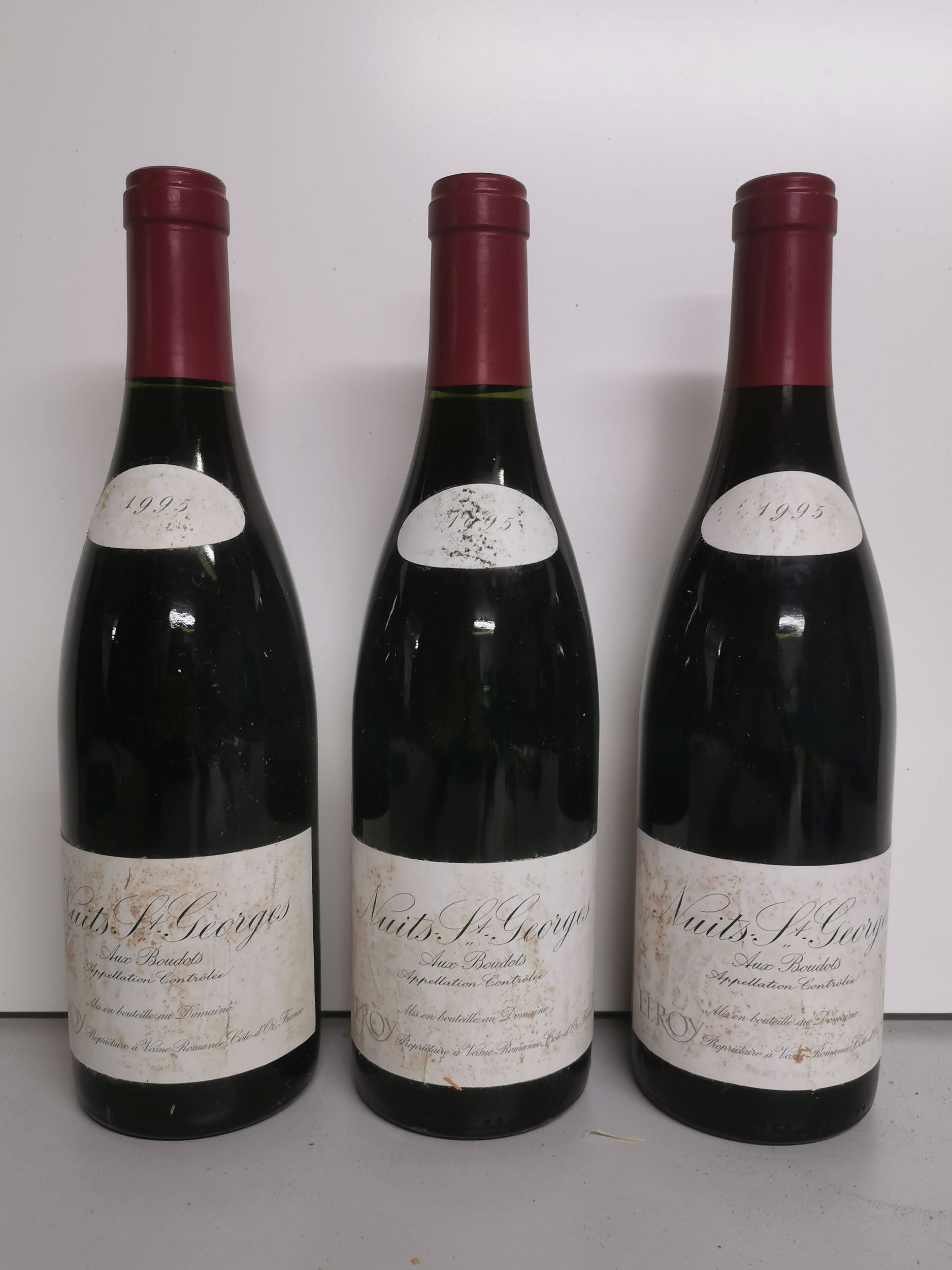 3 bouteilles  NUITS-SAINT-GEORGES 