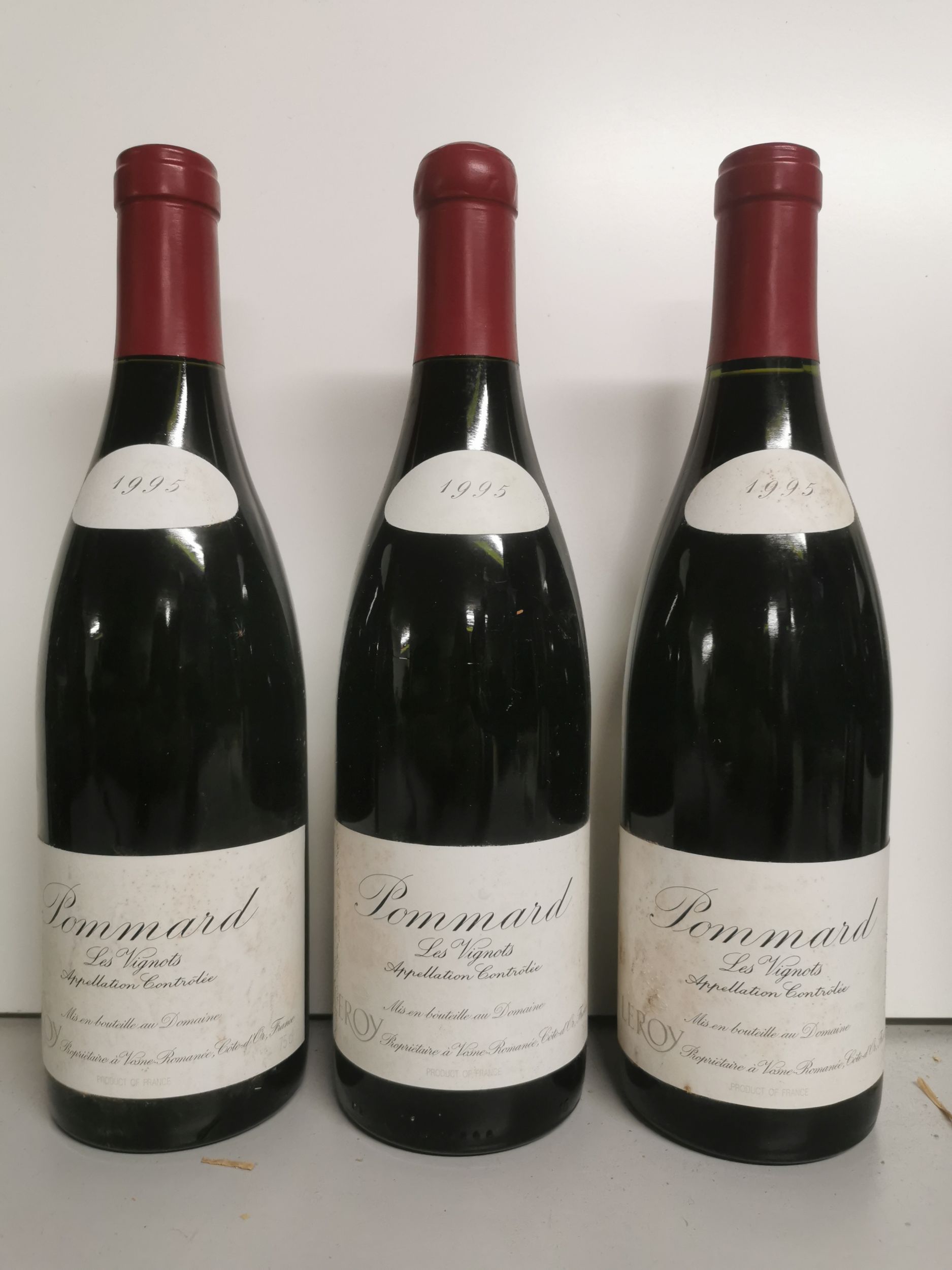 3 bouteilles  POMMARD 