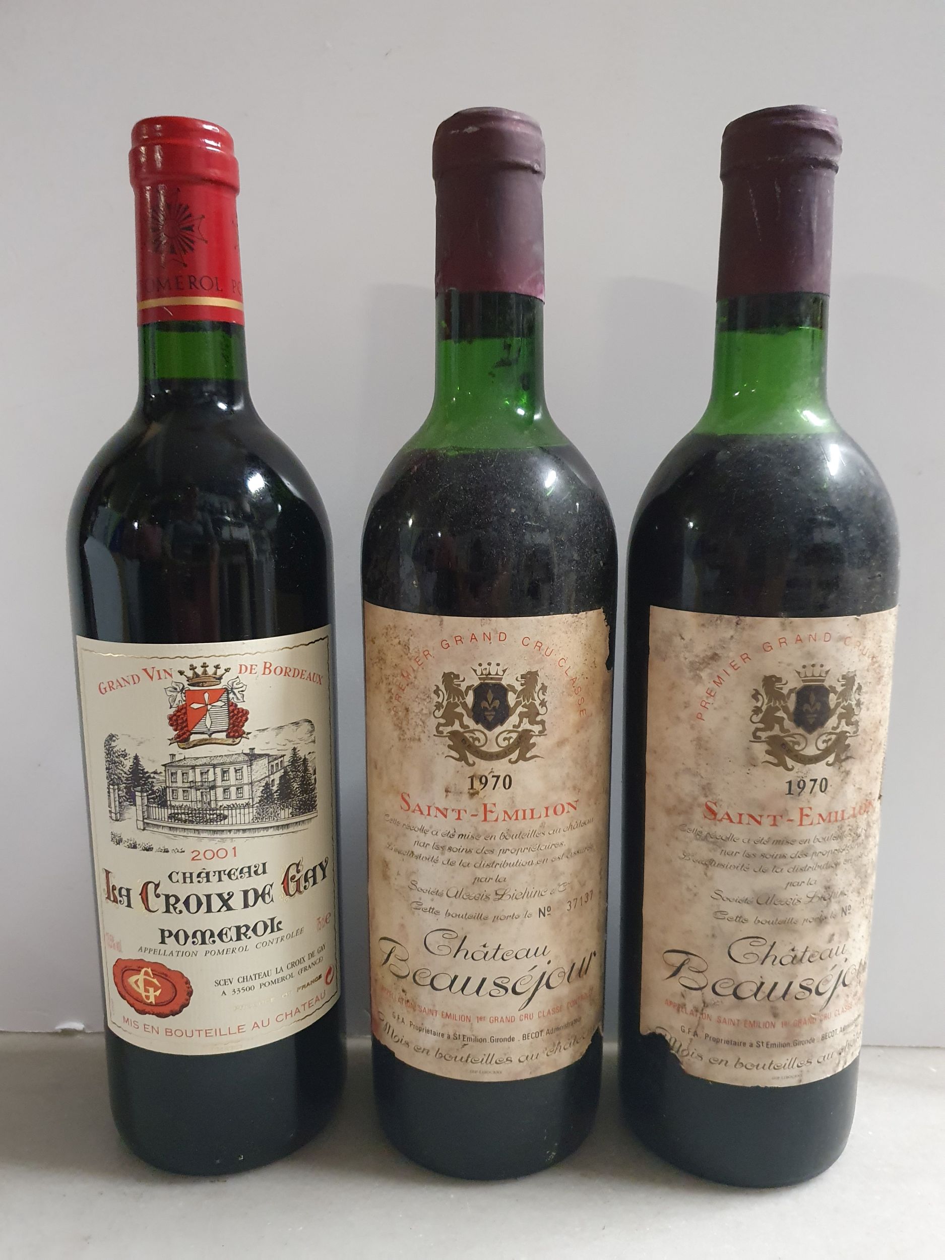 3 bouteilles  POMMARD :  | H&ocirc;tel Des Ventes de Monte-Carlo