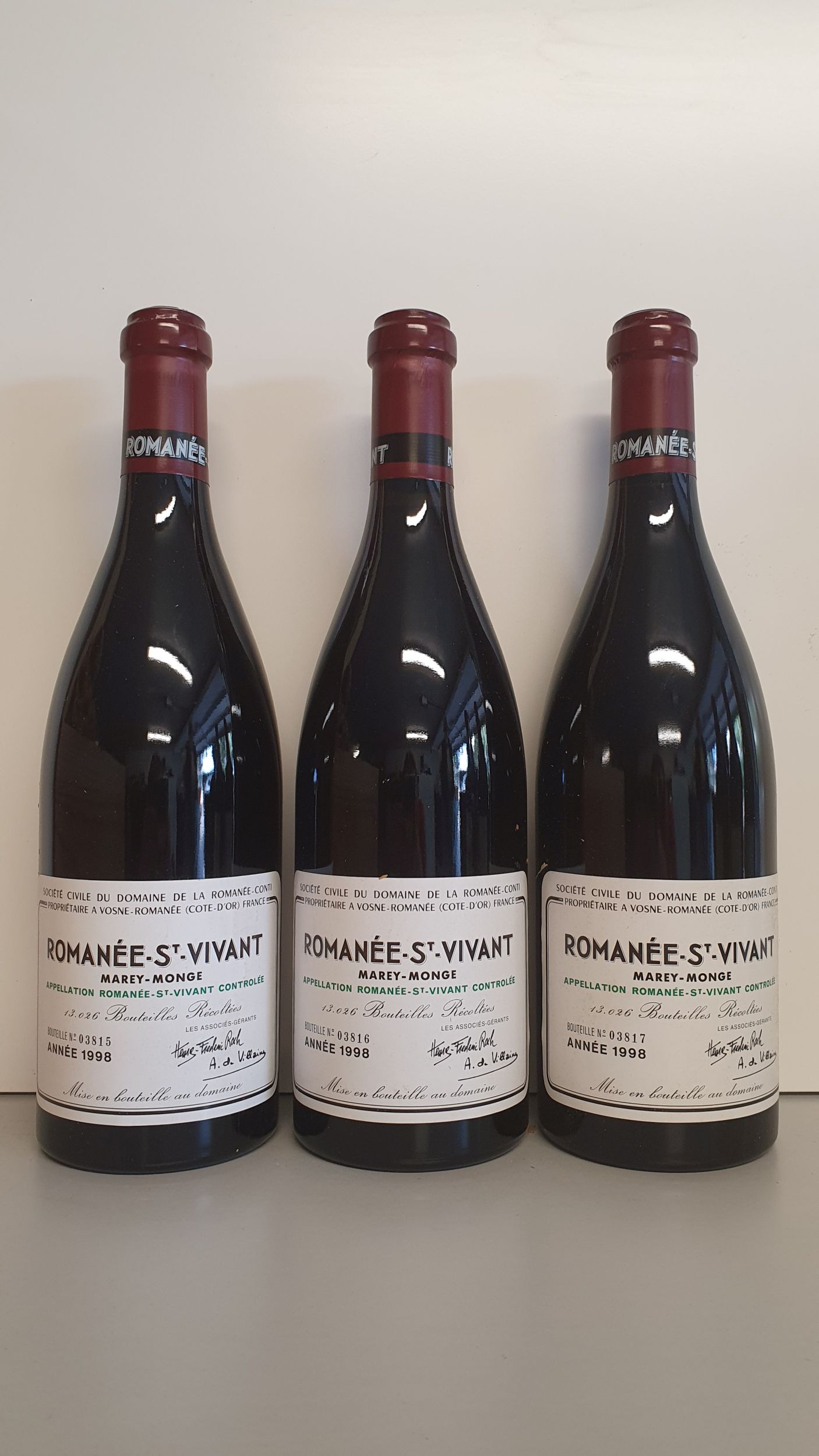 6 bouteilles CHAMPAGNE :  | H&ocirc;tel Des Ventes de Monte-Carlo