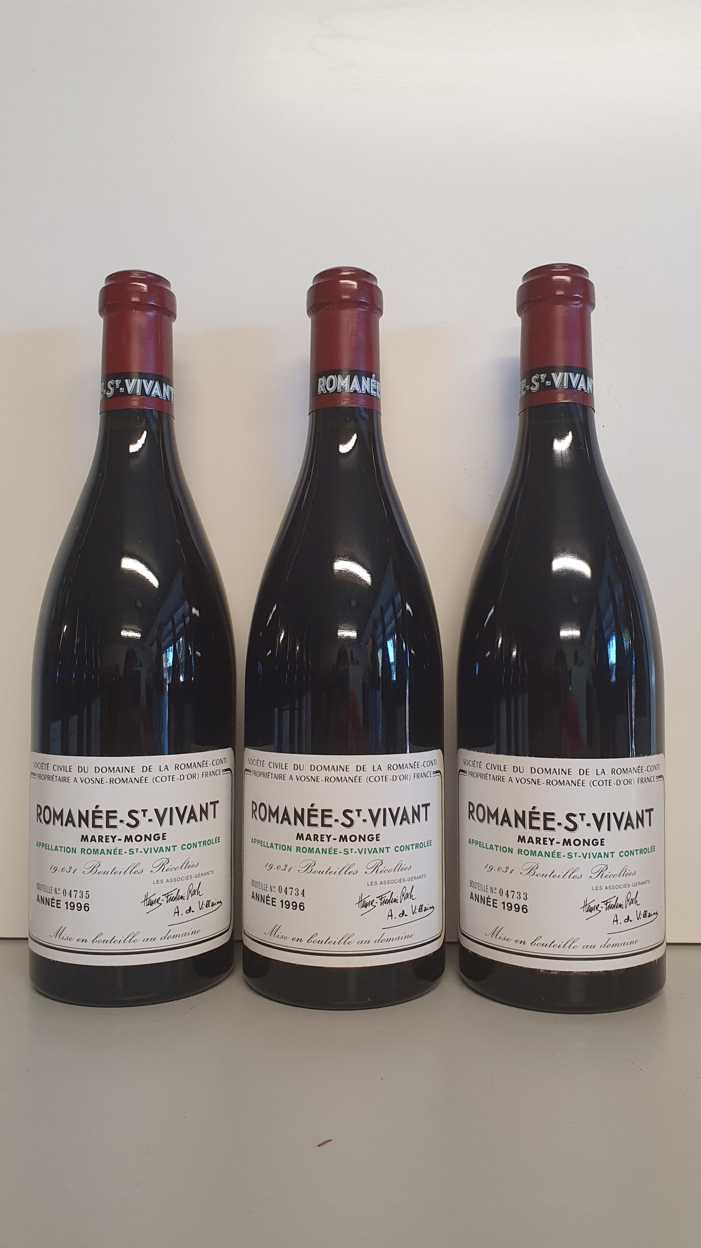 6 bouteilles CHAMPAGNE :  | H&ocirc;tel Des Ventes de Monte-Carlo